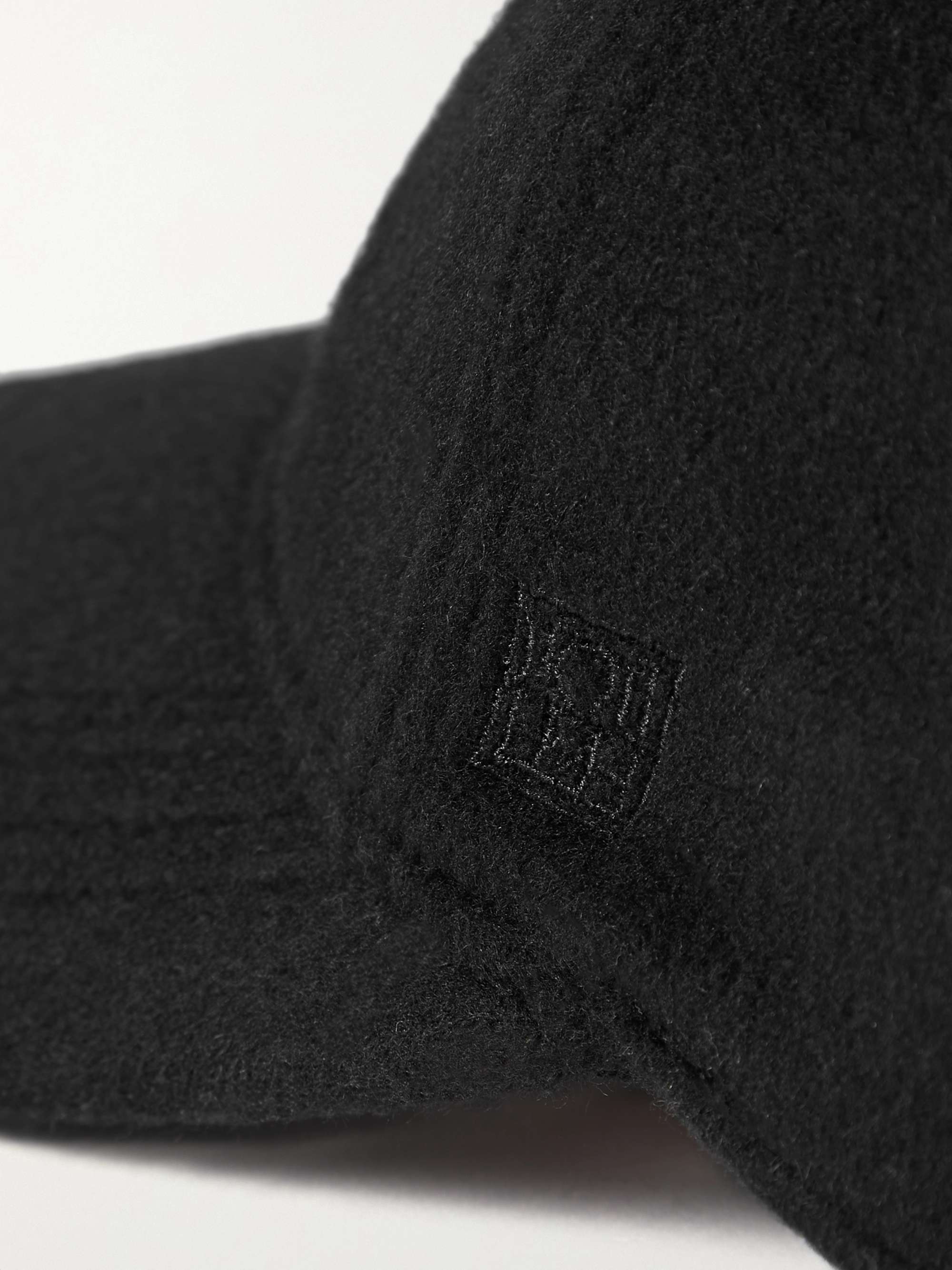 TOTEME Double wool and cashmere baseball cap