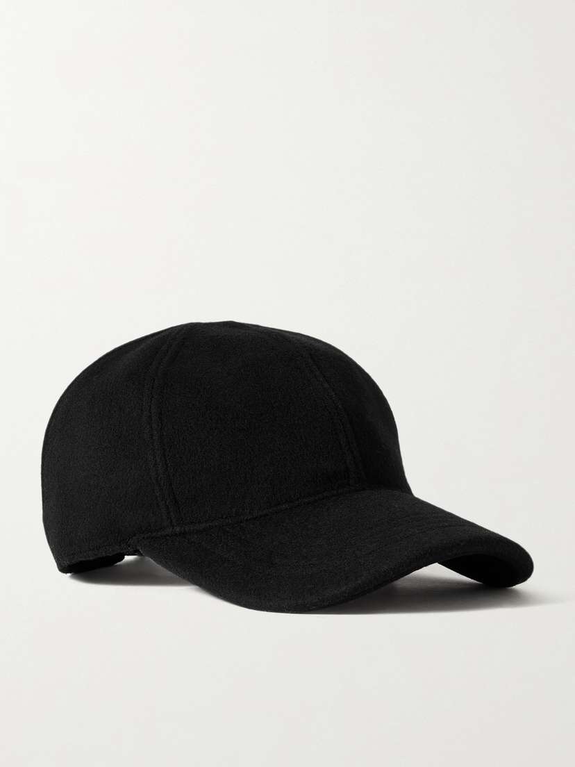TOTEME Double Wool And Cashmere-blend Baseball Cap
