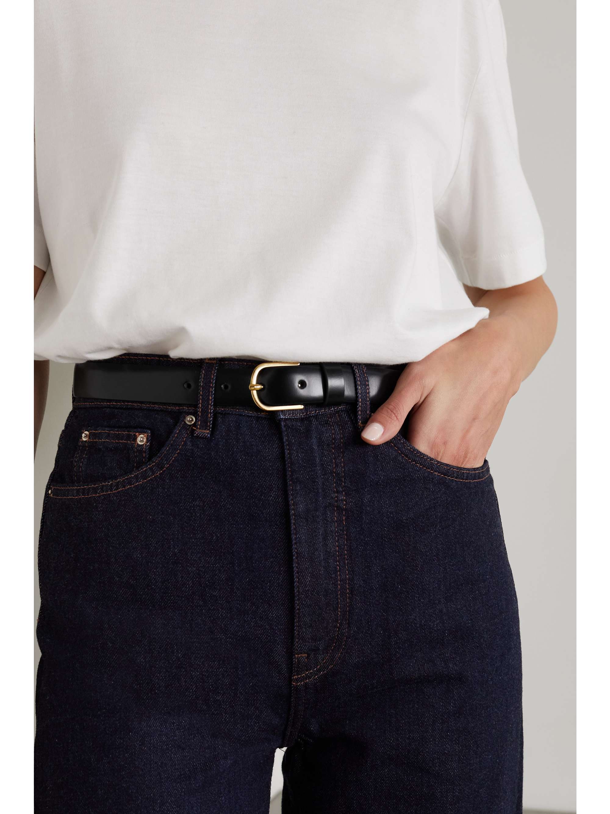 TOTEME Leather belt | NET-A-PORTER