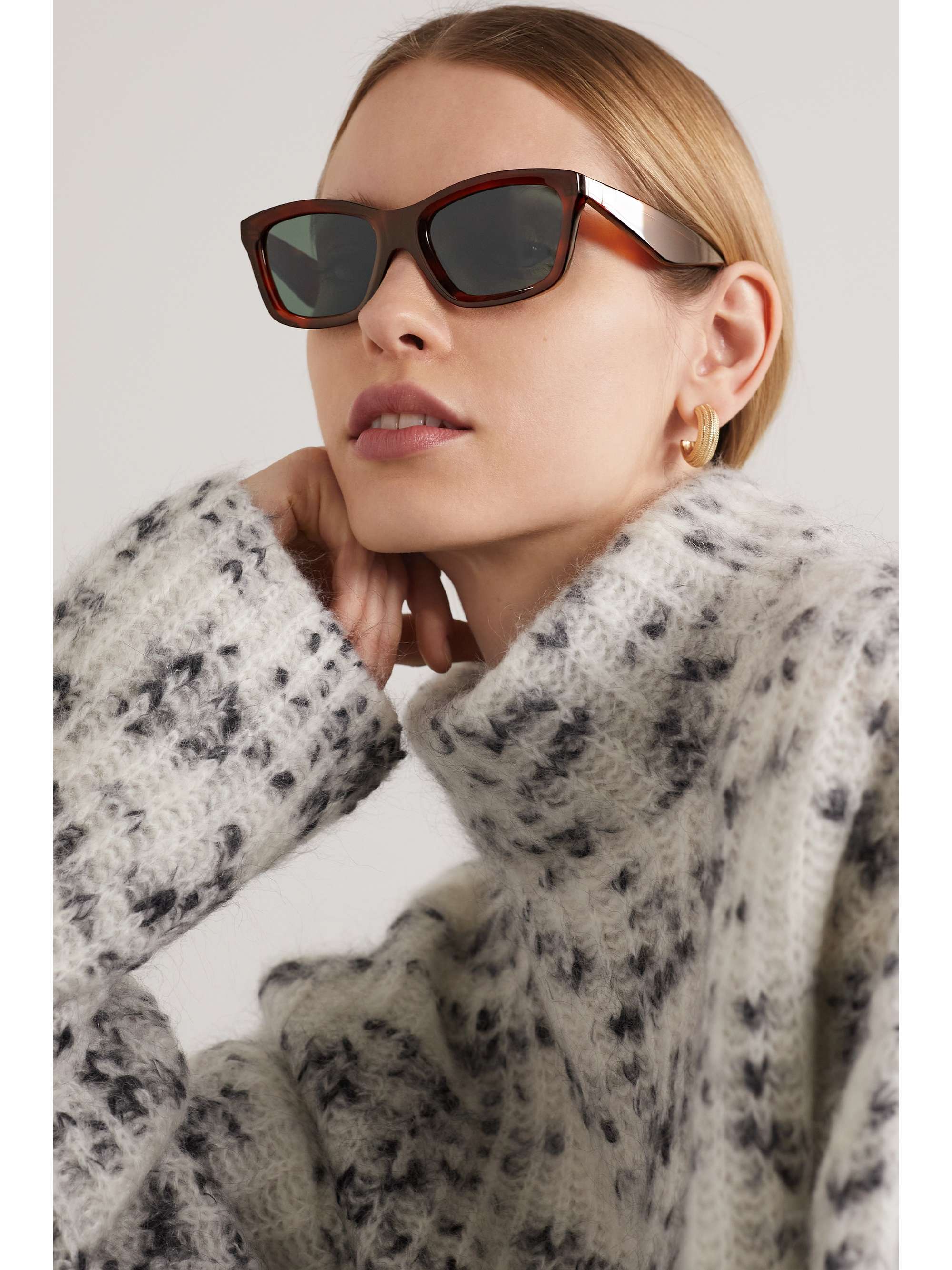 TOTEME The Classics D-frame acetate sunglasses