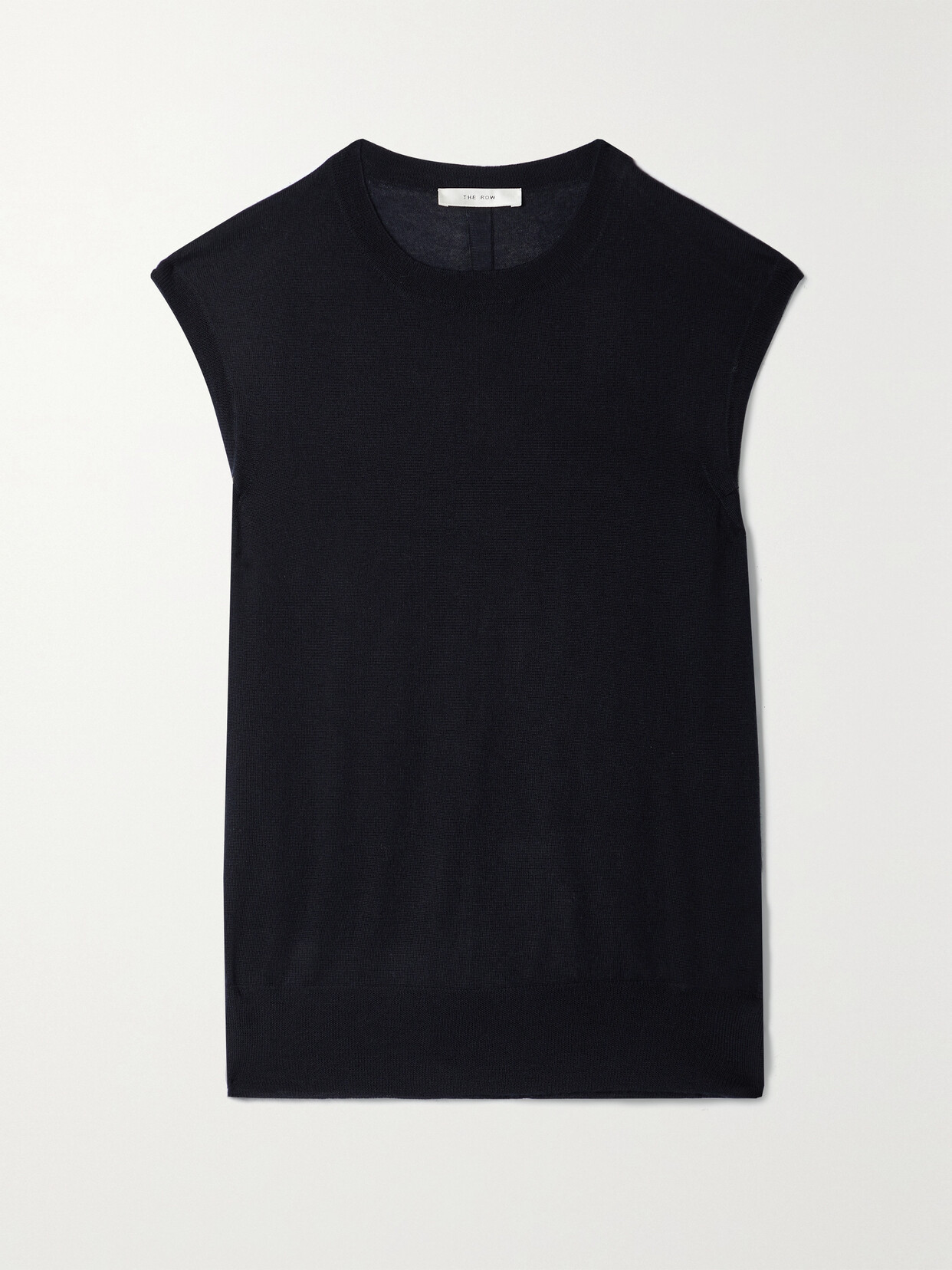 The Row Essentials Balham Cashmere Top - Blue
