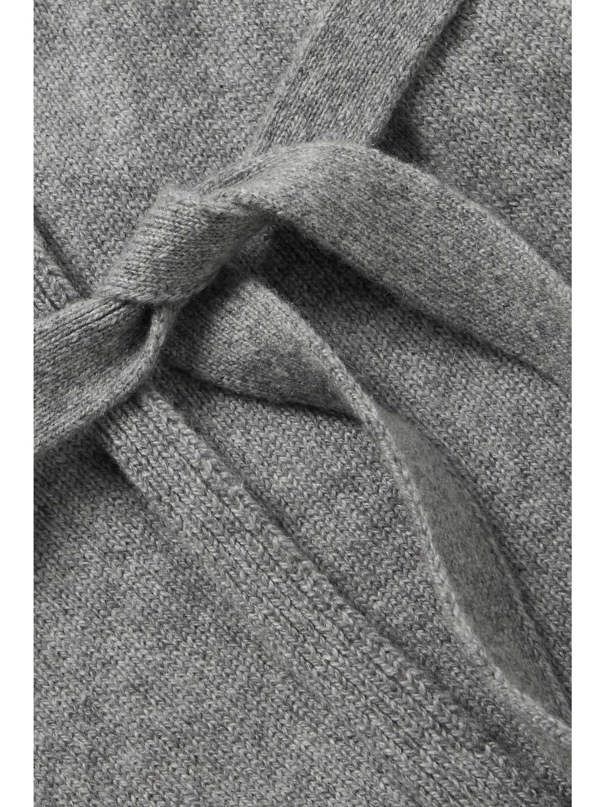 THE ROW KIDS Huey belted cashmere cardigan