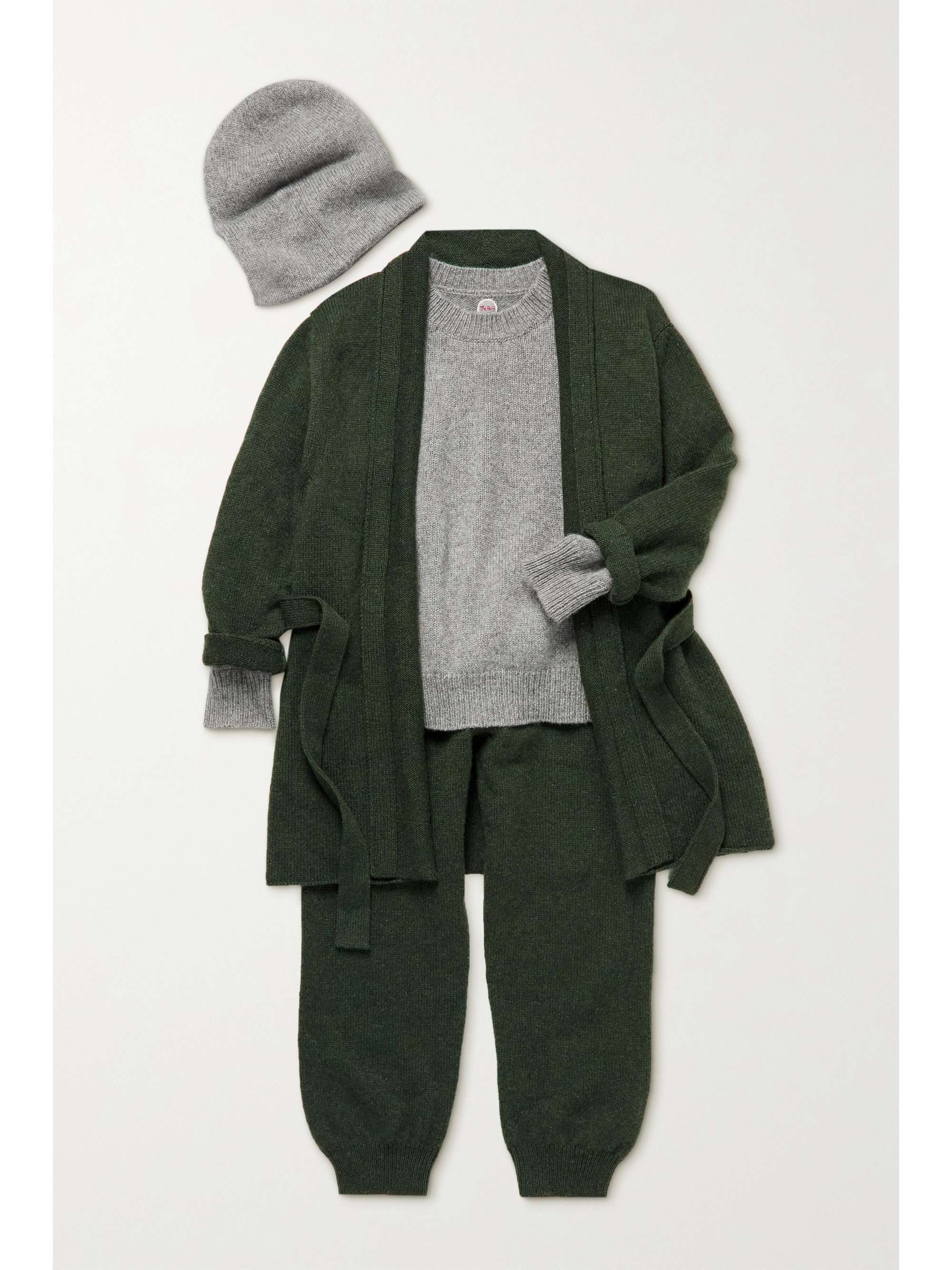 THE ROW KIDS Louie cashmere track pants