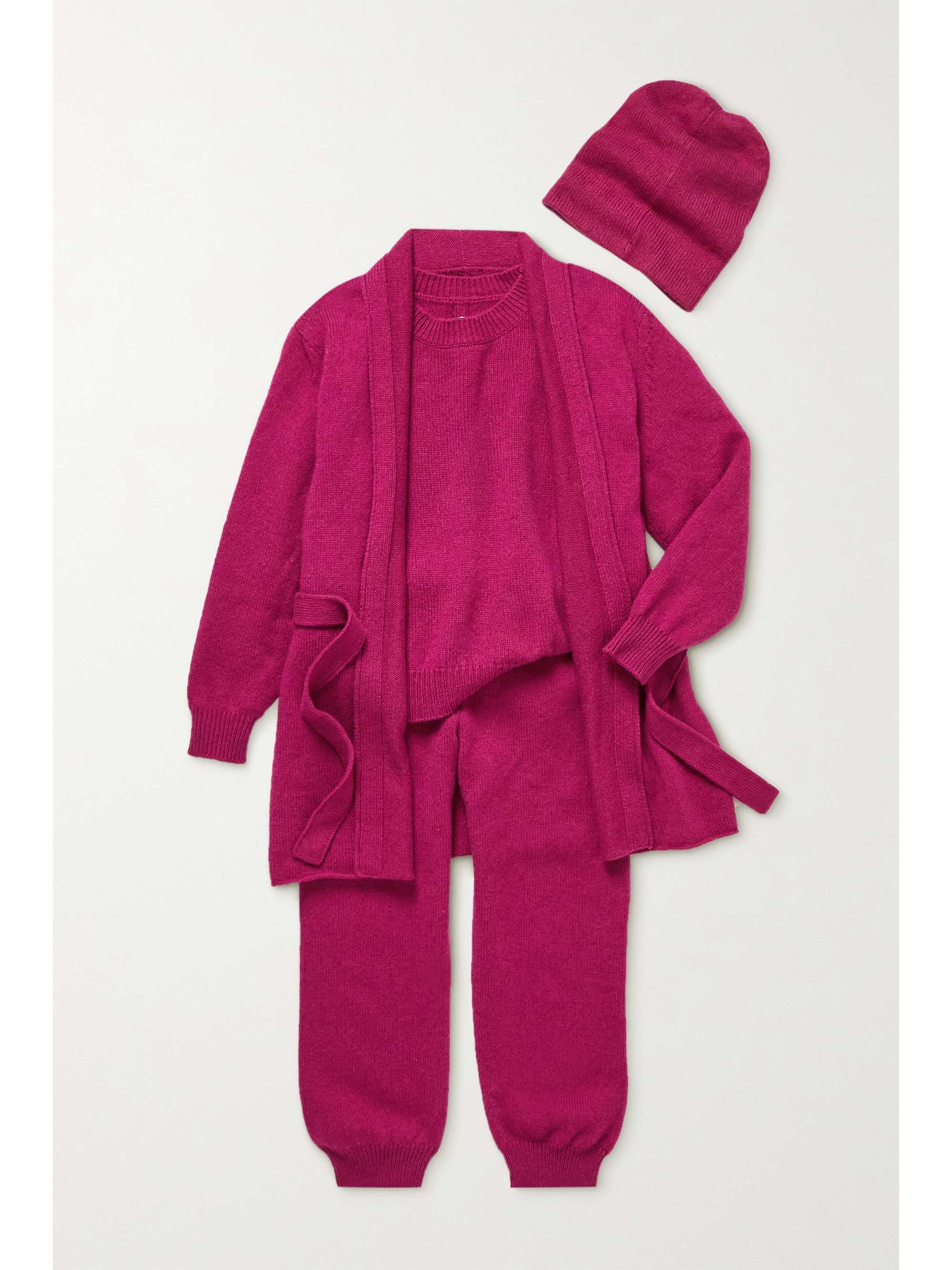 THE ROW KIDS Louie cashmere track pants