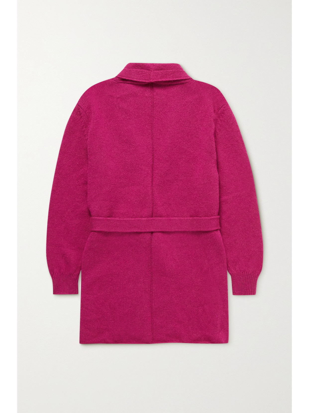 Shop The Row Huey Belted Cashmere Cardigan In Pink