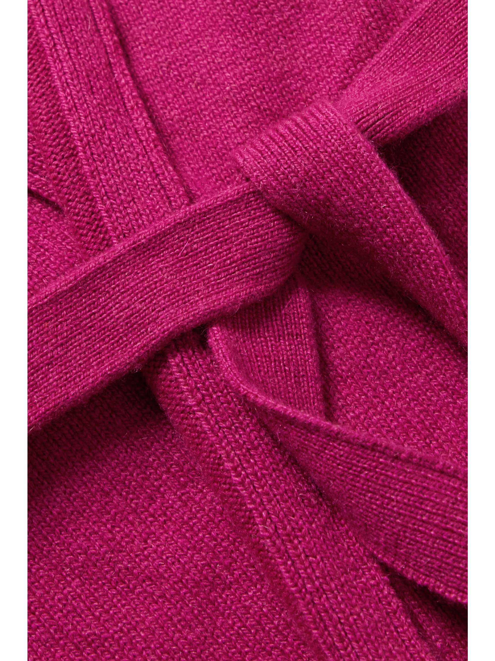 THE ROW KIDS Huey belted cashmere cardigan