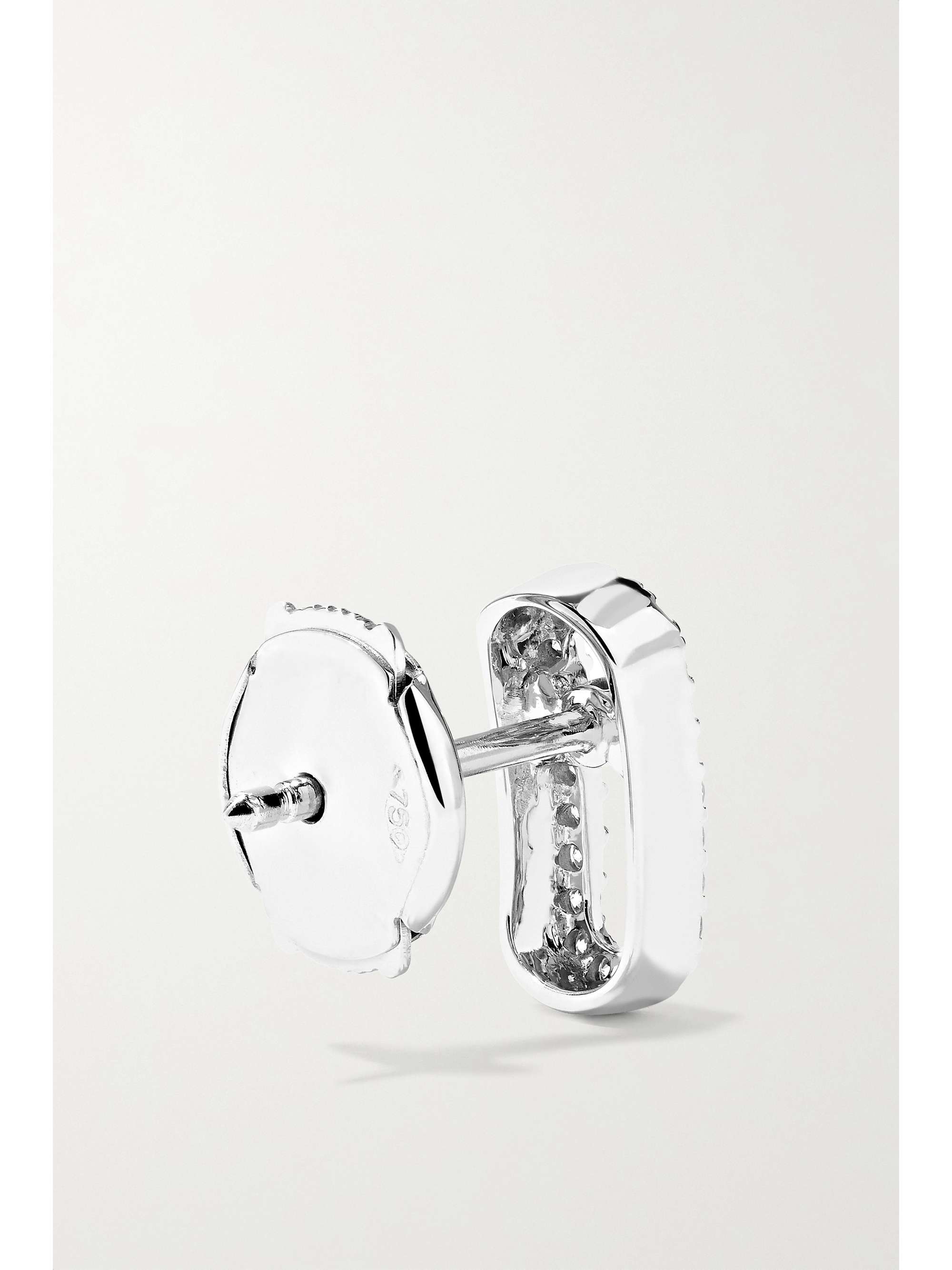 MESSIKA Move Uno 18-karat white gold diamond earrings