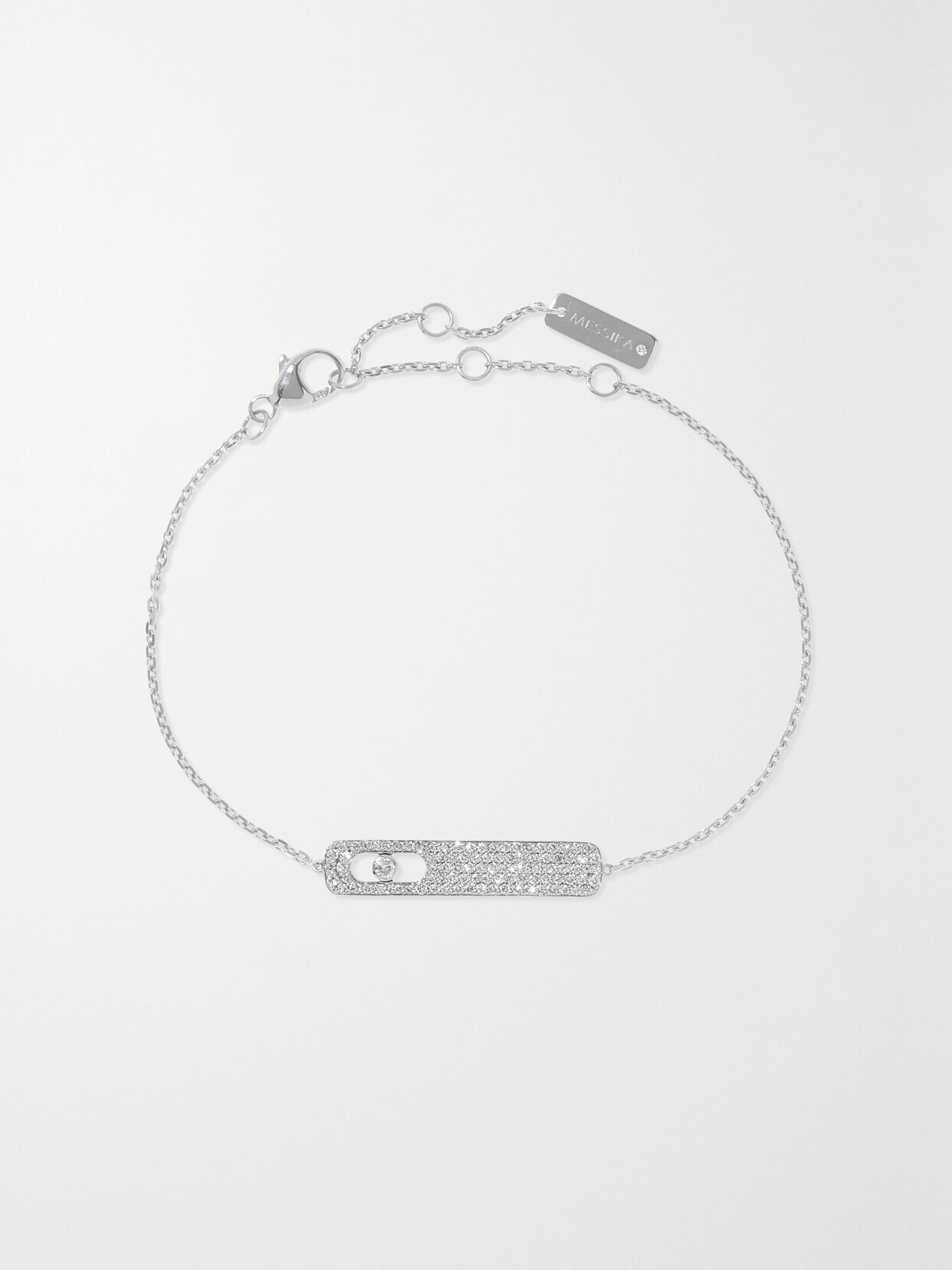 Messika My First Diamond 18-karat White Gold Diamond Bracelet
