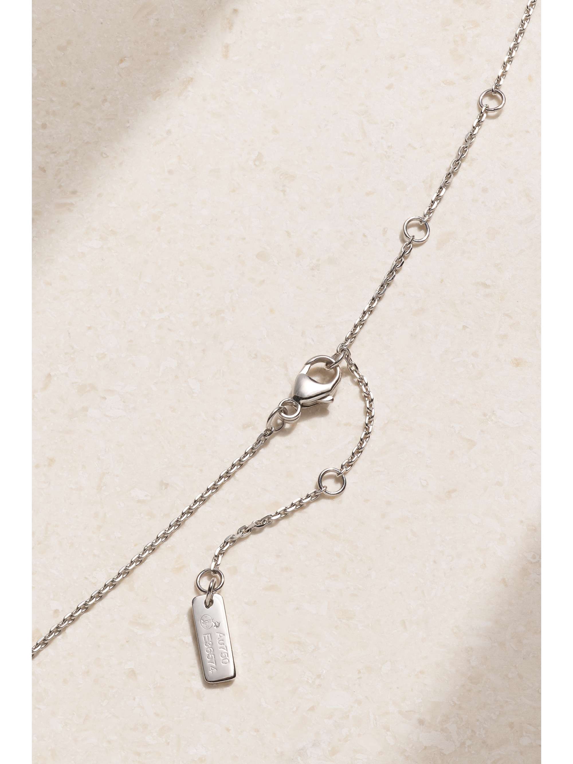 MESSIKA My First Diamond 18-karat white gold diamond necklace