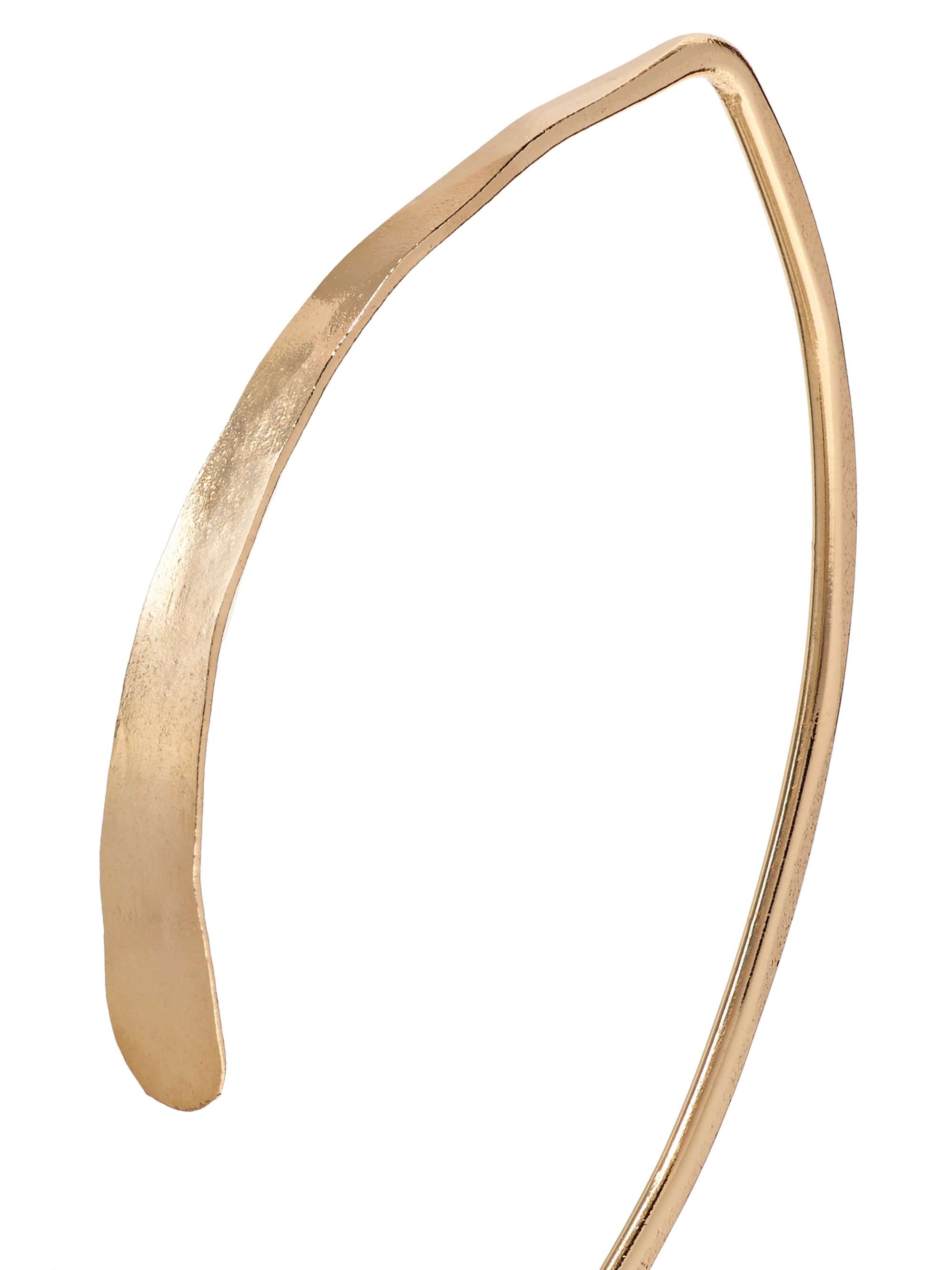 MELISSA JOY MANNING Wishbone 14-karat gold earrings