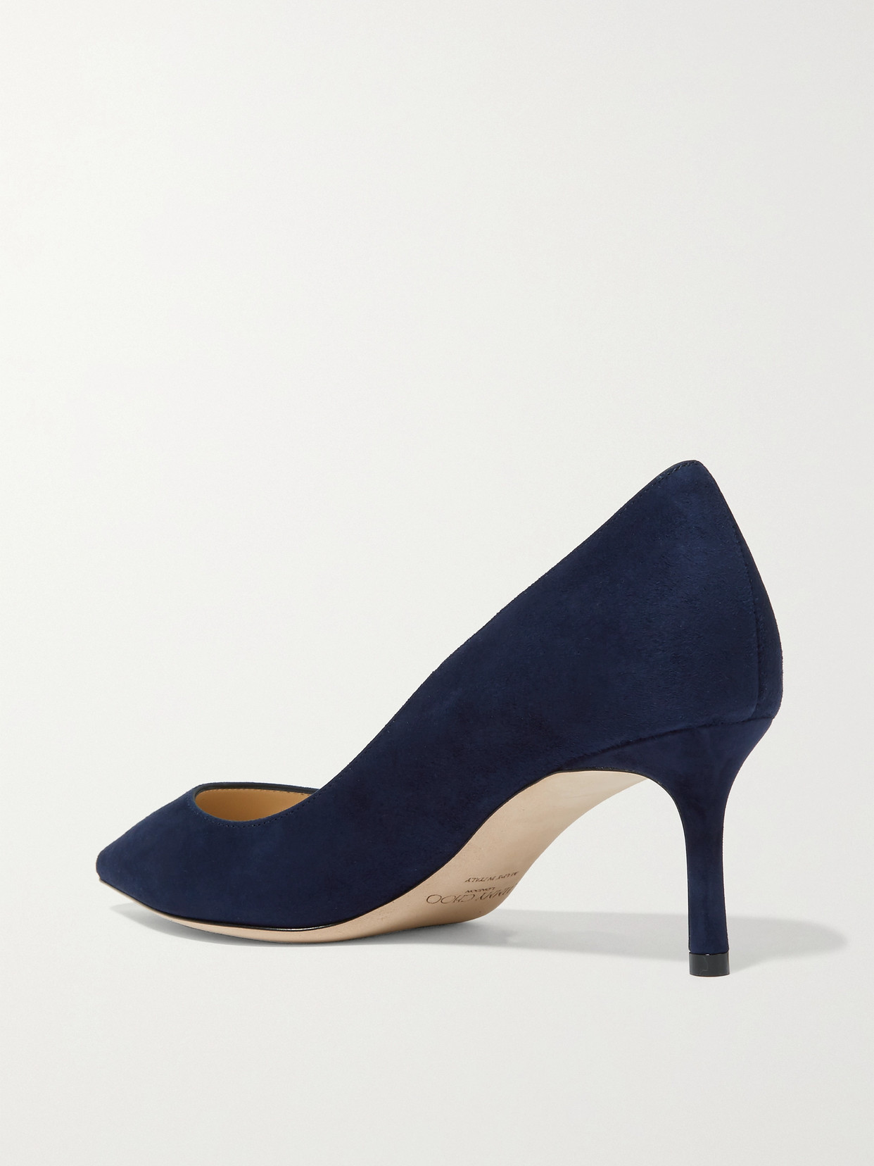 Romy 60 Navy Mid-heel Pumps
