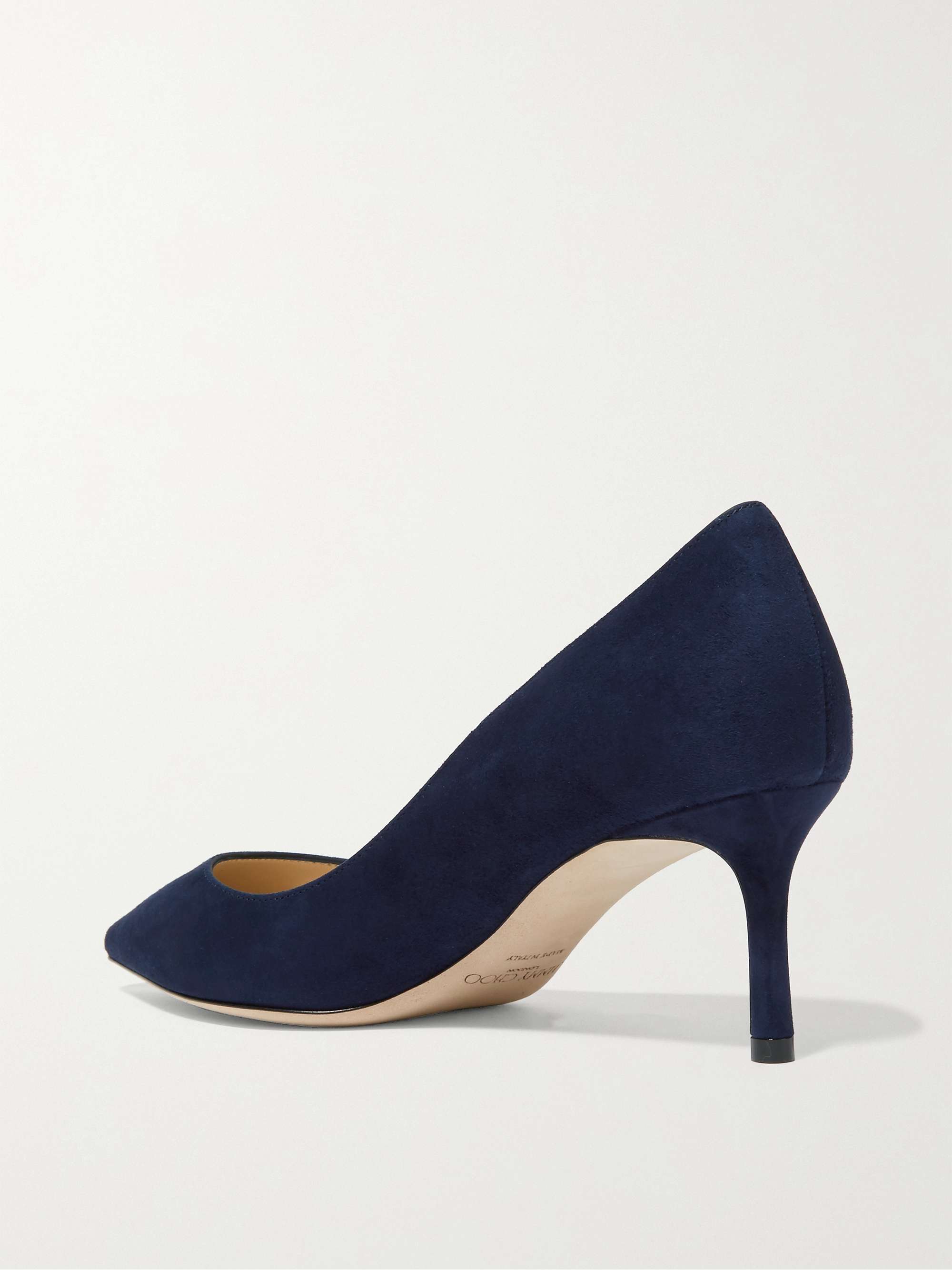 JIMMY CHOO Romy 60 suede pumps | NET-A-PORTER