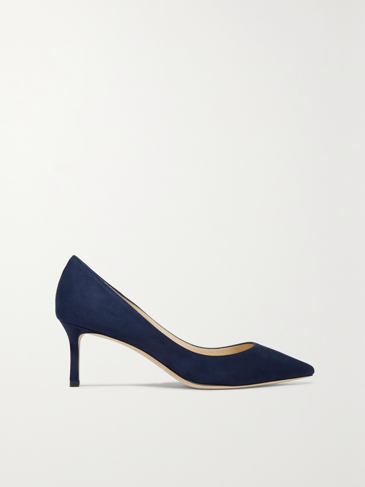 JIMMY CHOO ROMY 60 SUEDE PUMPS