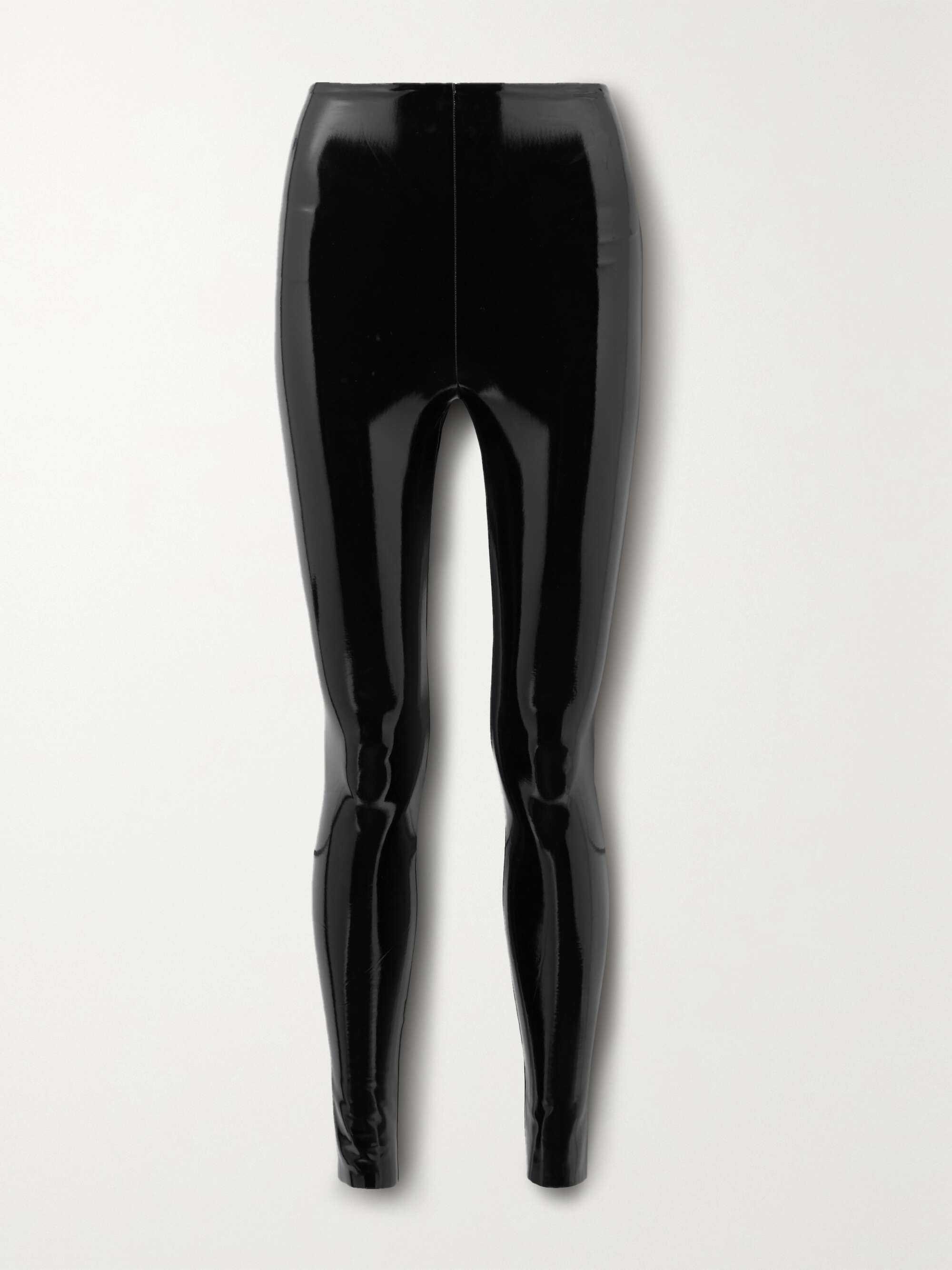 COMMANDO Faux patent-leather leggings