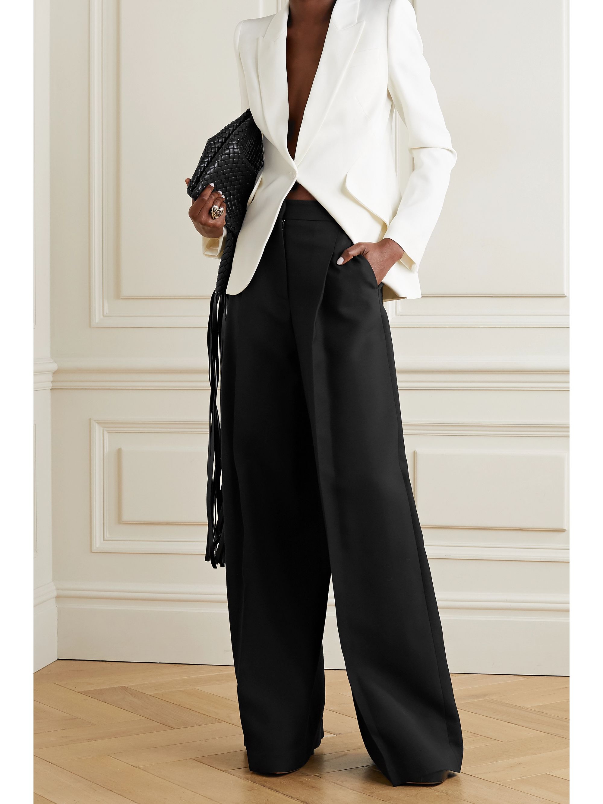 Alexander Mcqueen Trouser 2024 favors