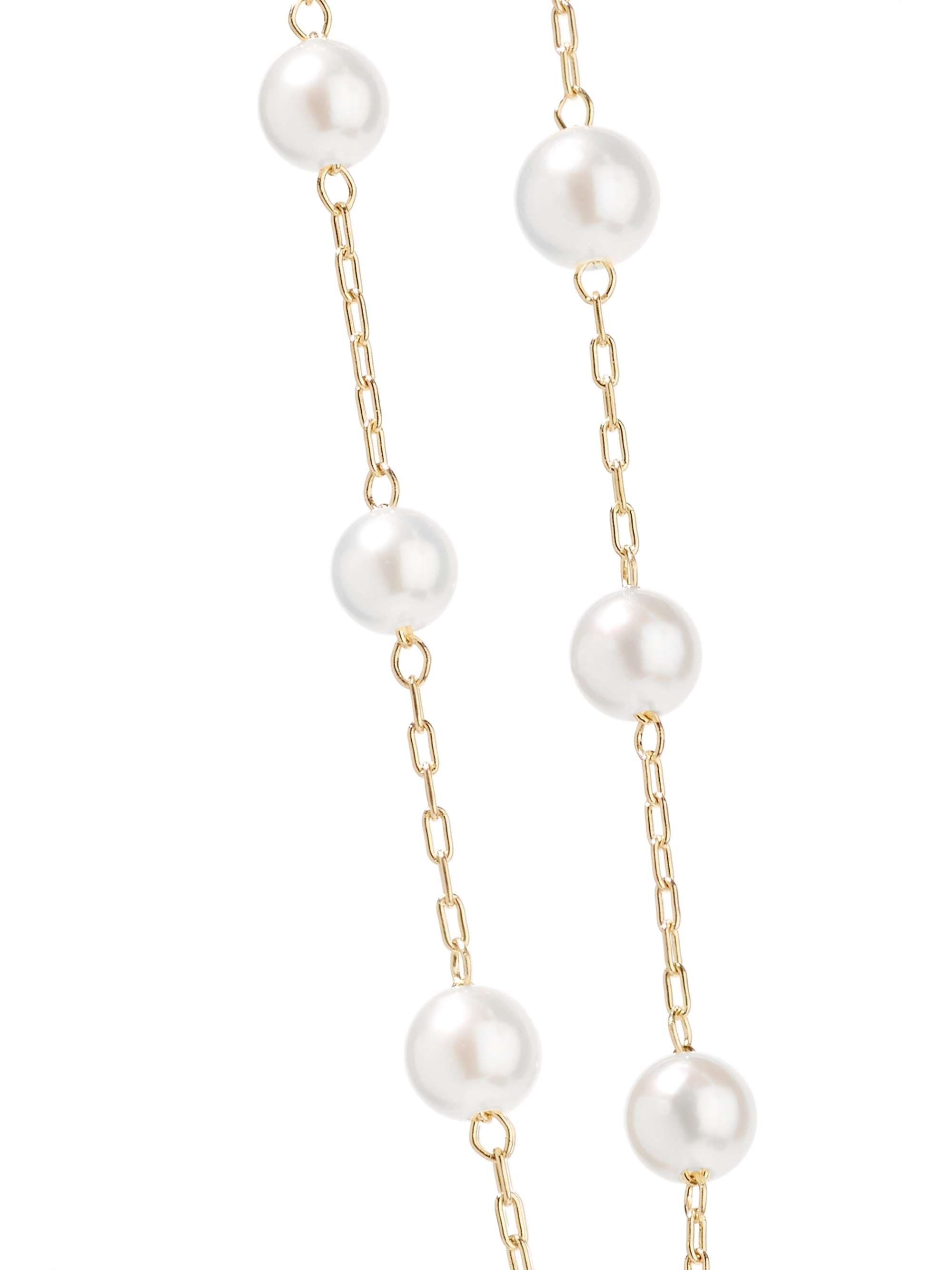 MIZUKI 14-karat gold pearl bracelet