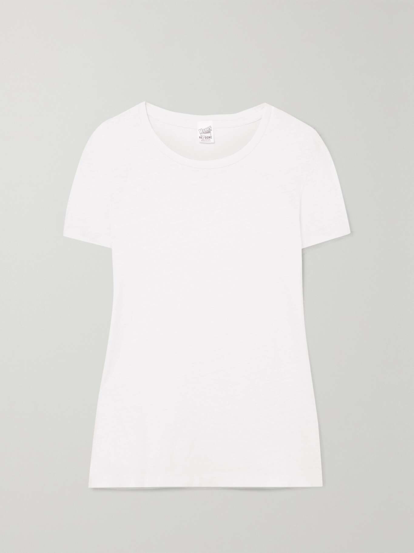 RE/DONE + Hanes 1960s cottonjersey Tshirt NETAPORTER