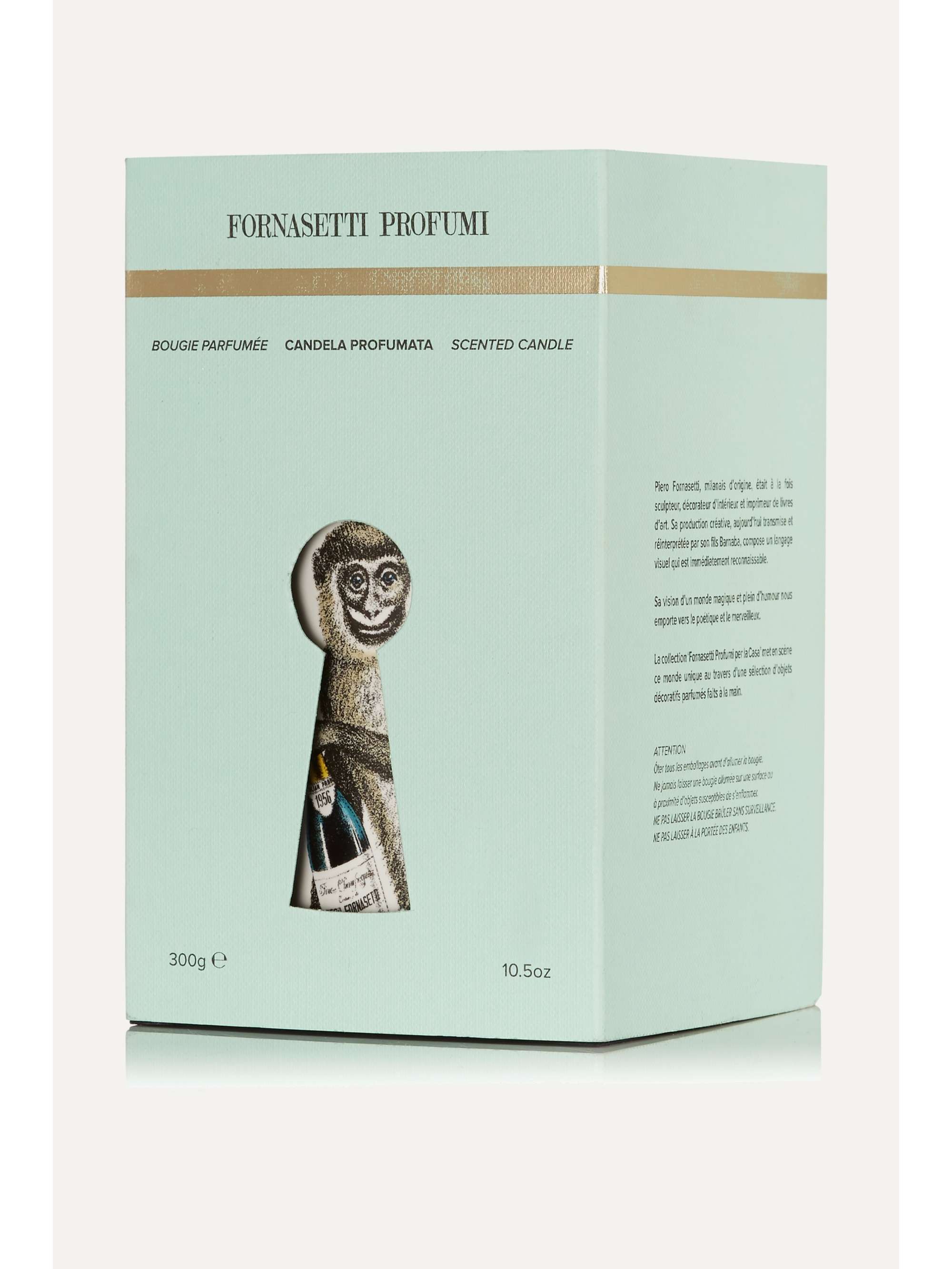 FORNASETTI Aperitivo Otto scented candle, 300g NETAPORTER