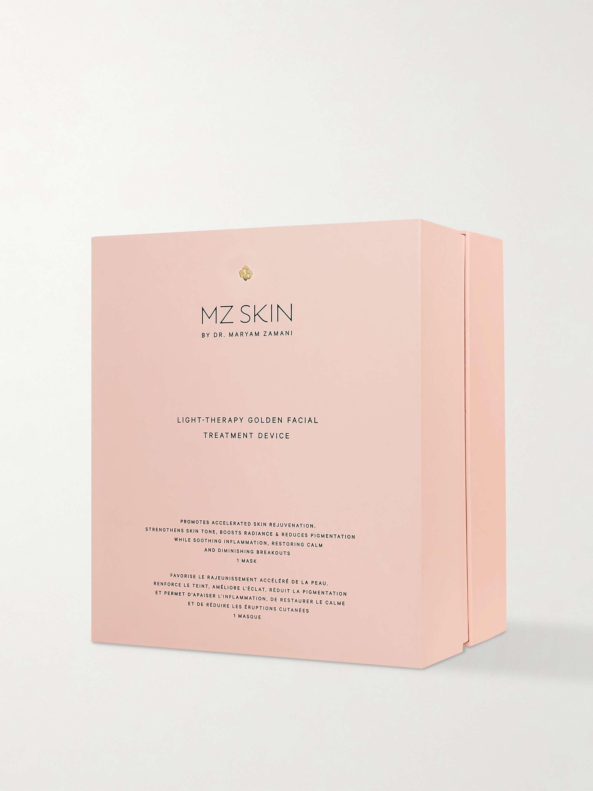 MZ SKIN Light-Therapy Golden Facial Treatment Device
