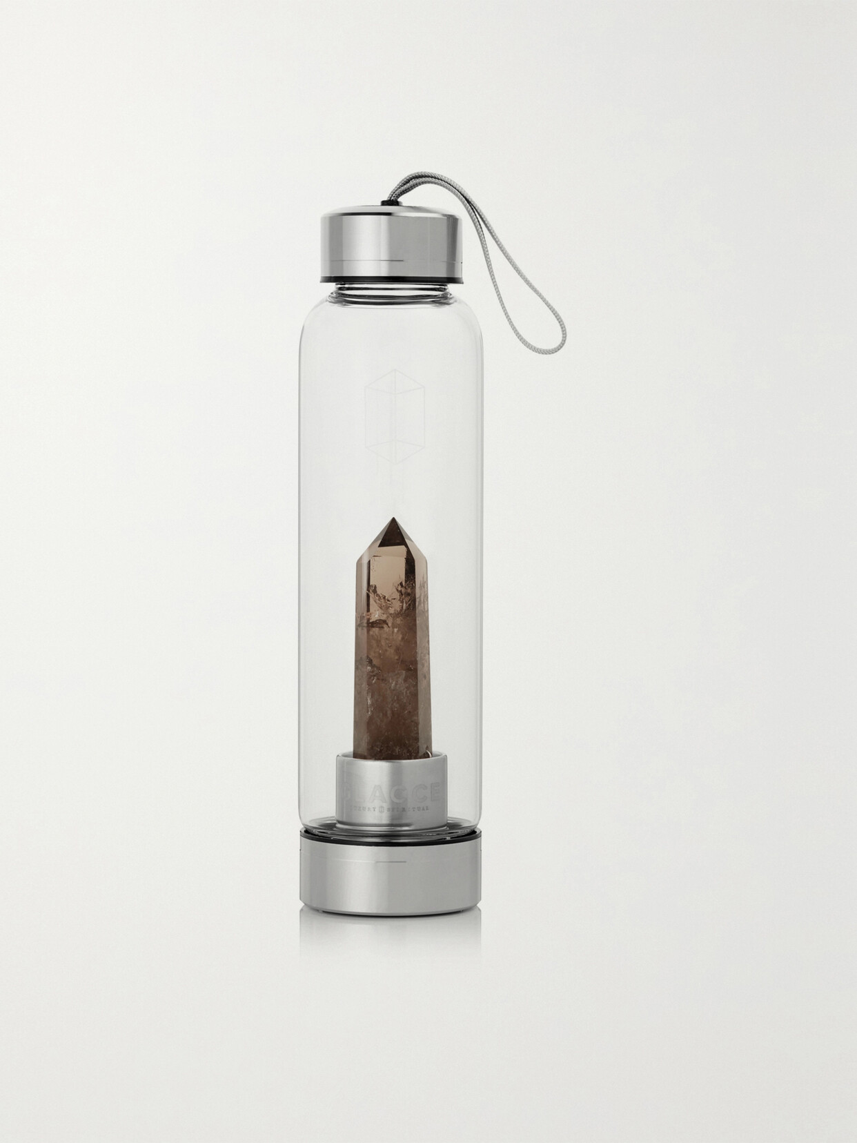 GLACCE - Smoky Quartz Bottle - Black