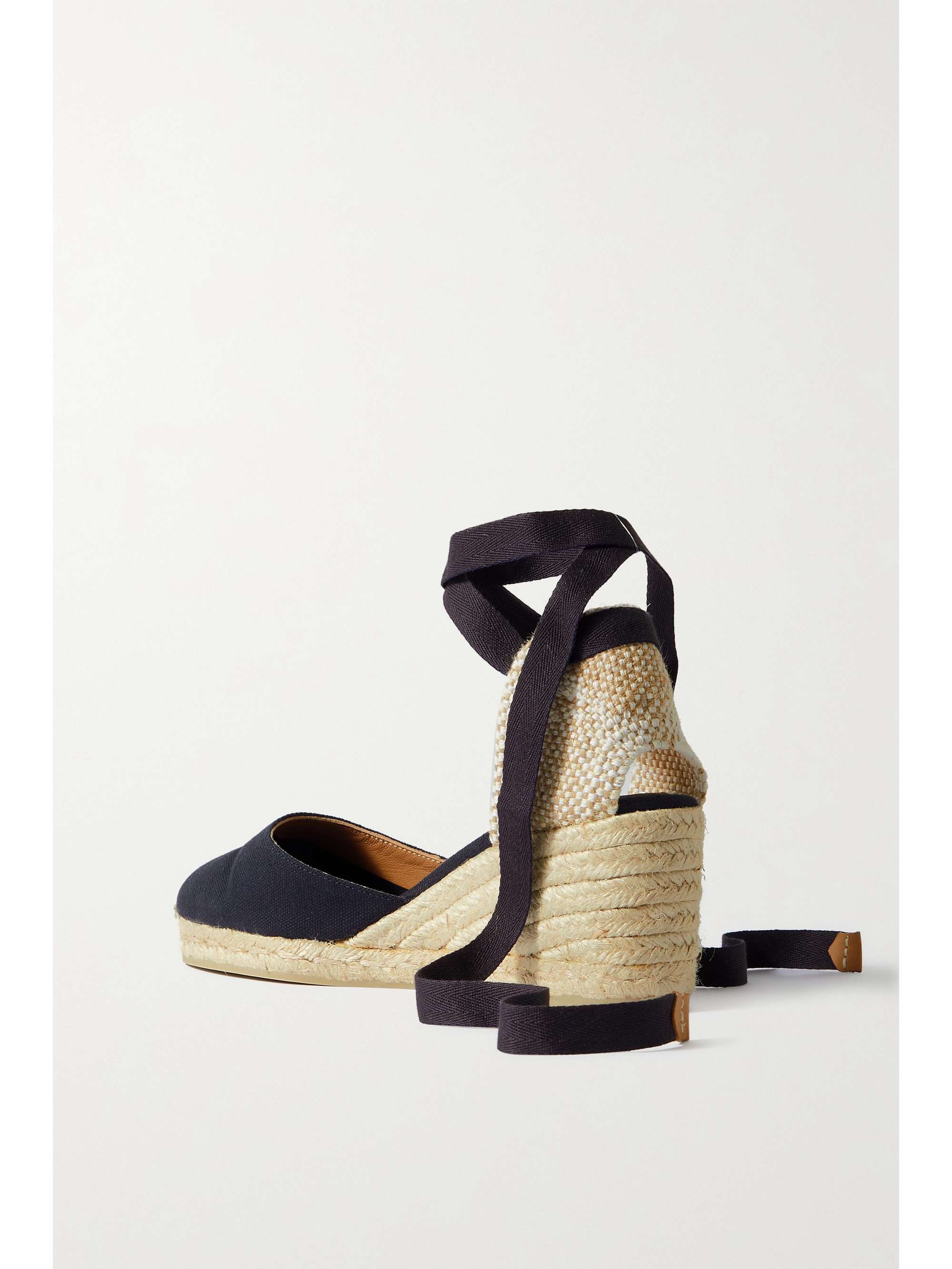 CASTAÑER Carina 60 canvas wedge espadrilles