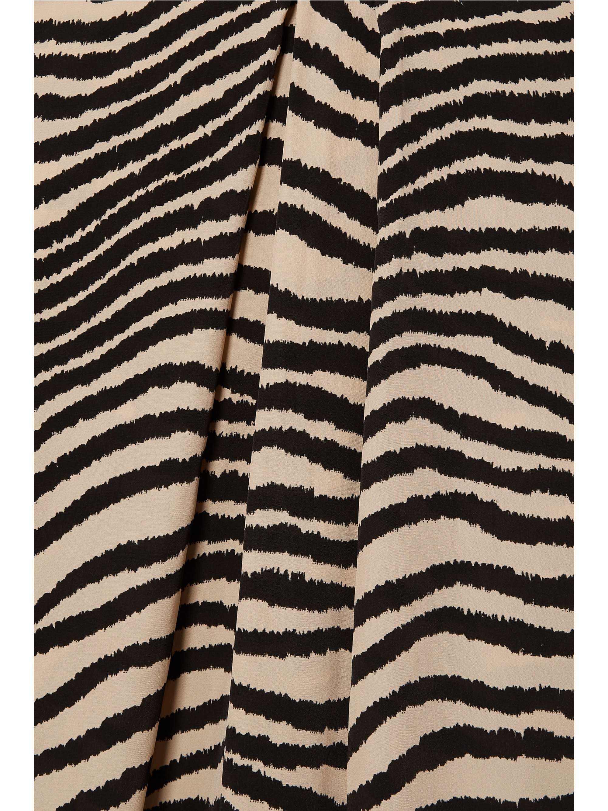 BY MALENE BIRGER Diya zebra-print gathered crepe de chine maxi dress