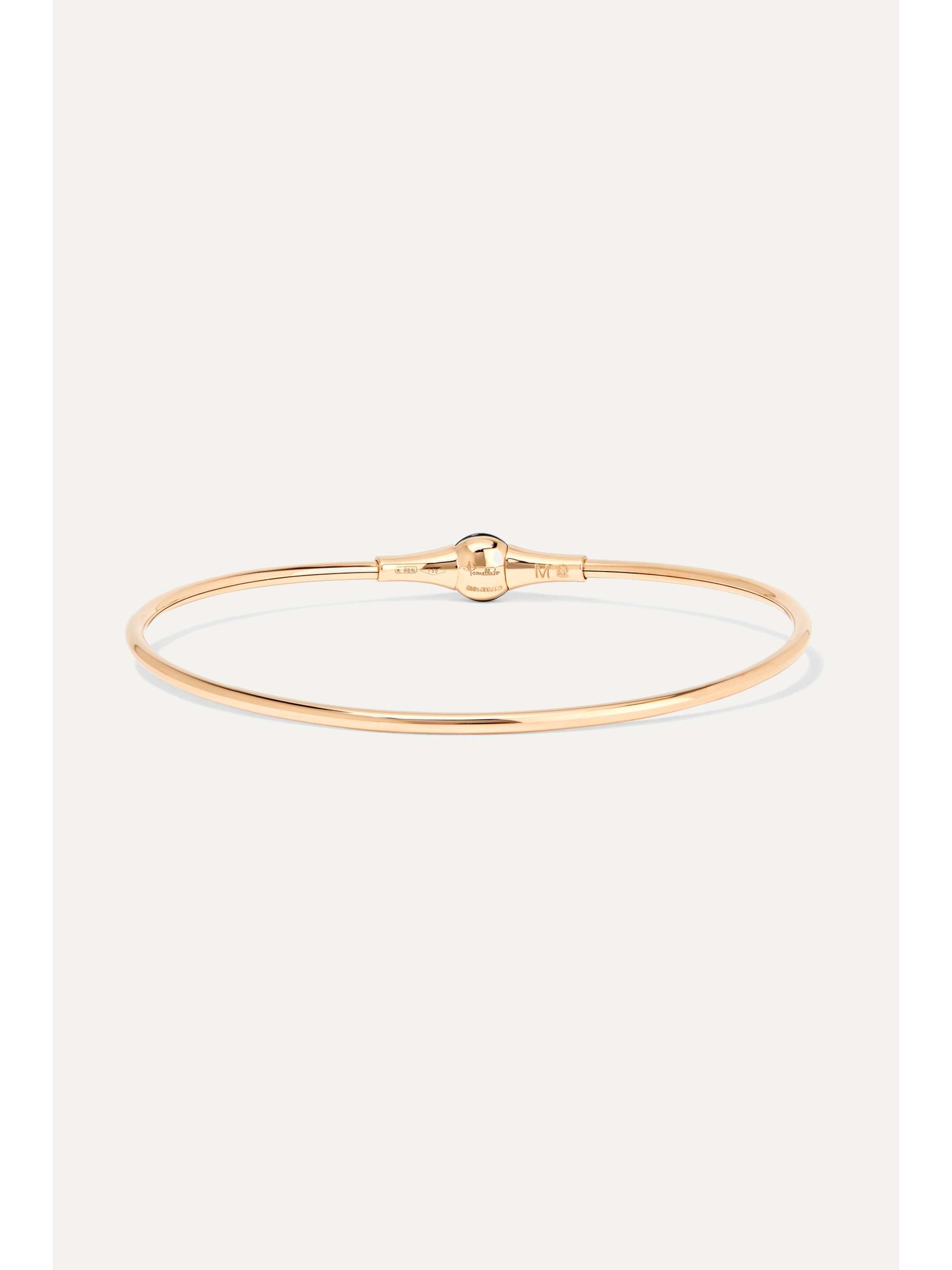 POMELLATO M'ama non M'ama 18-karat rose gold topaz bracelet