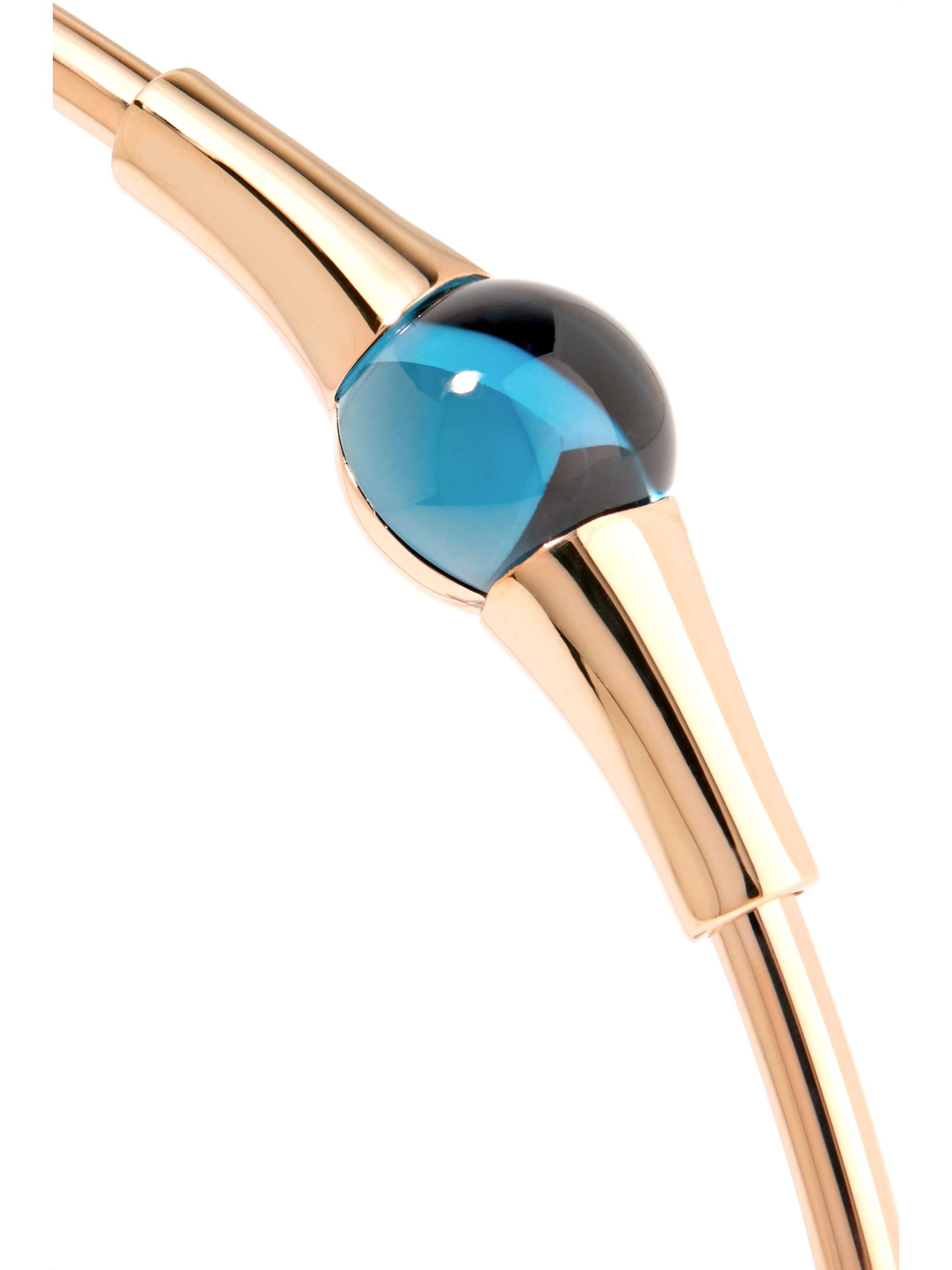 POMELLATO M'ama non M'ama 18-karat rose gold topaz bracelet