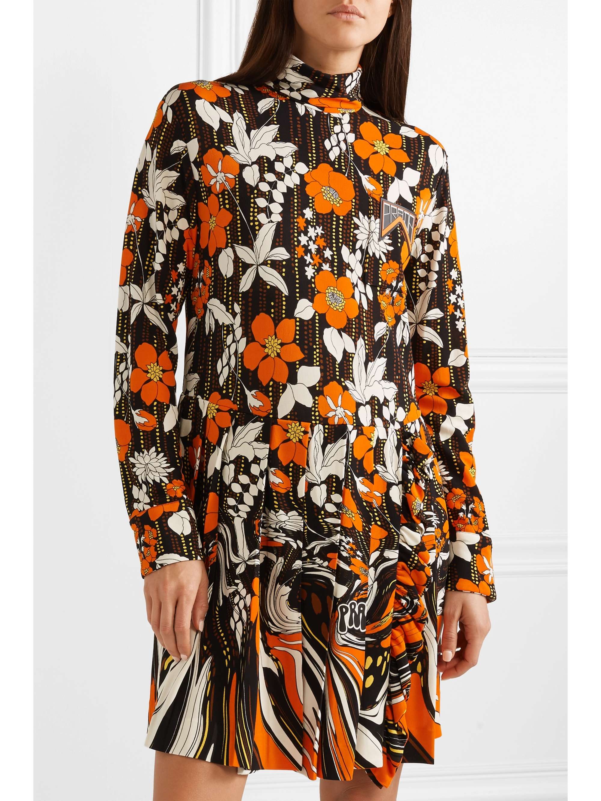 prada flower dress