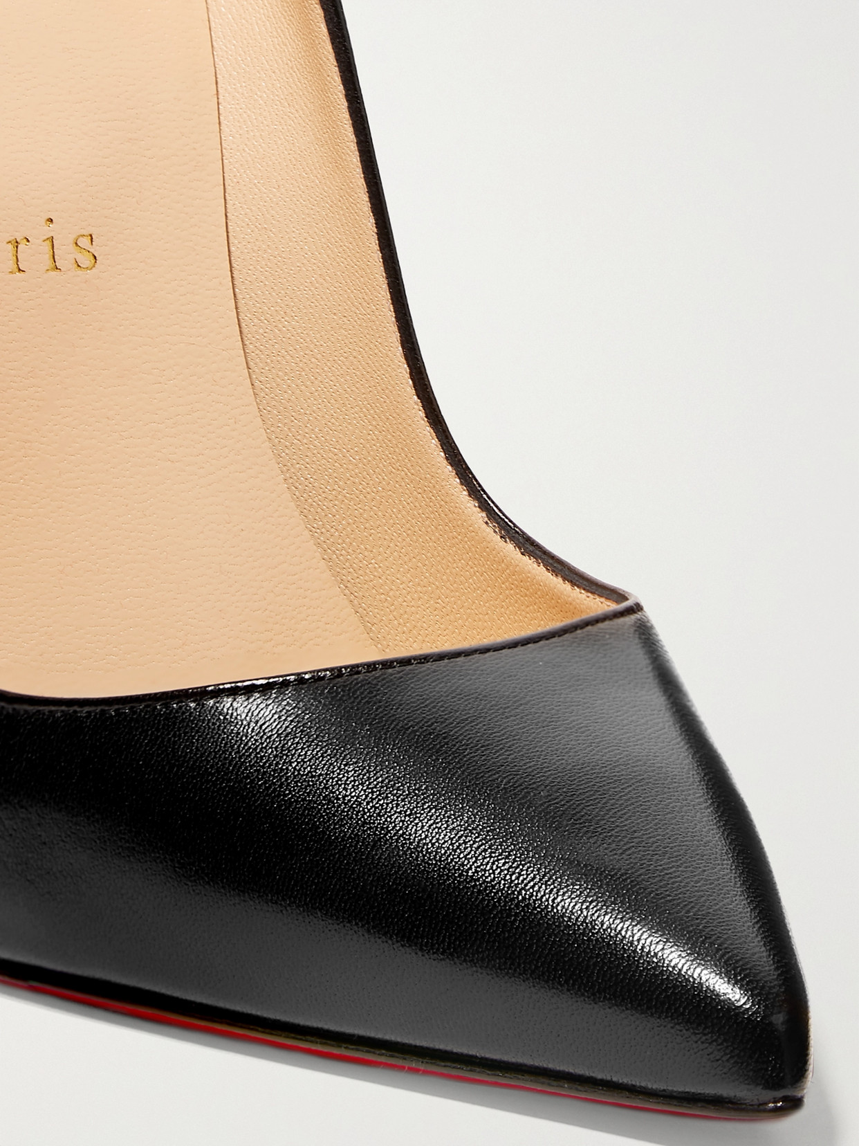 CHRISTIAN LOUBOUTIN SO KATE 120 LEATHER PUMPS