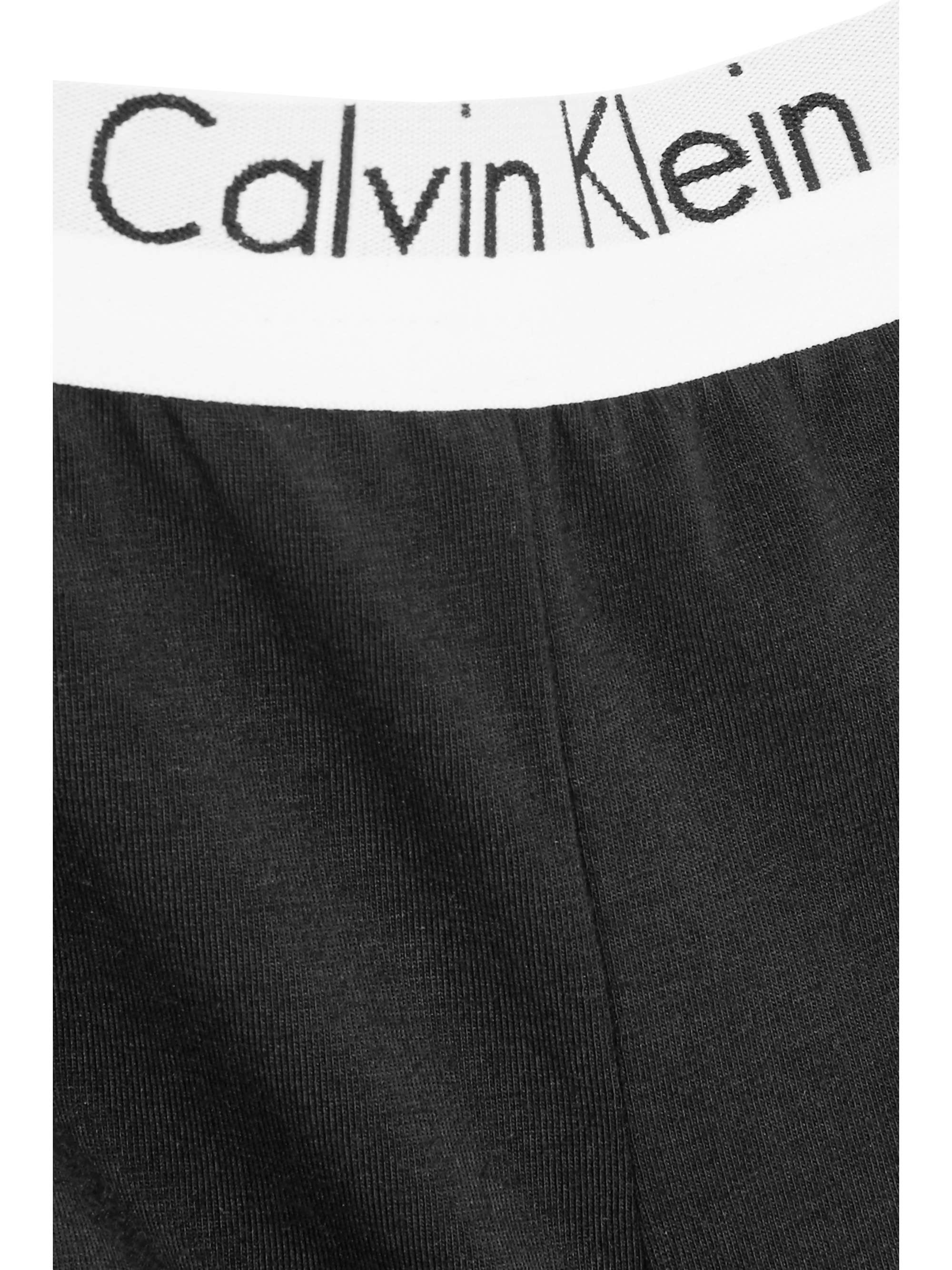 Black Modern stretch cottonblend leggings CALVIN KLEIN UNDERWEAR