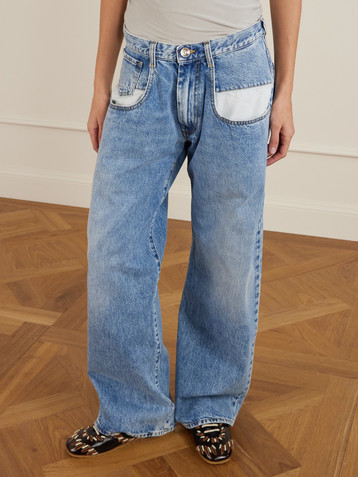 Maison Margiela Paneled boyfriend jeans
