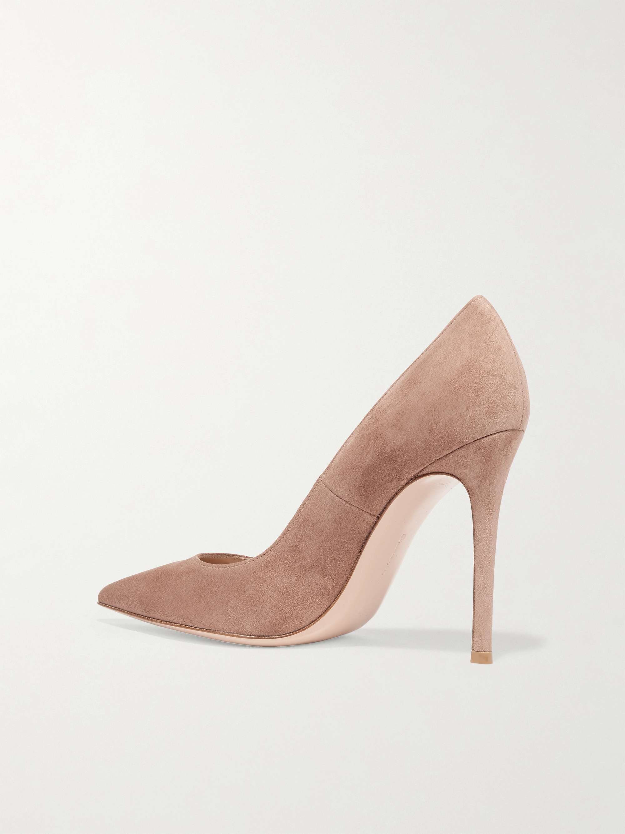 GIANVITO ROSSI 105 leather pumps