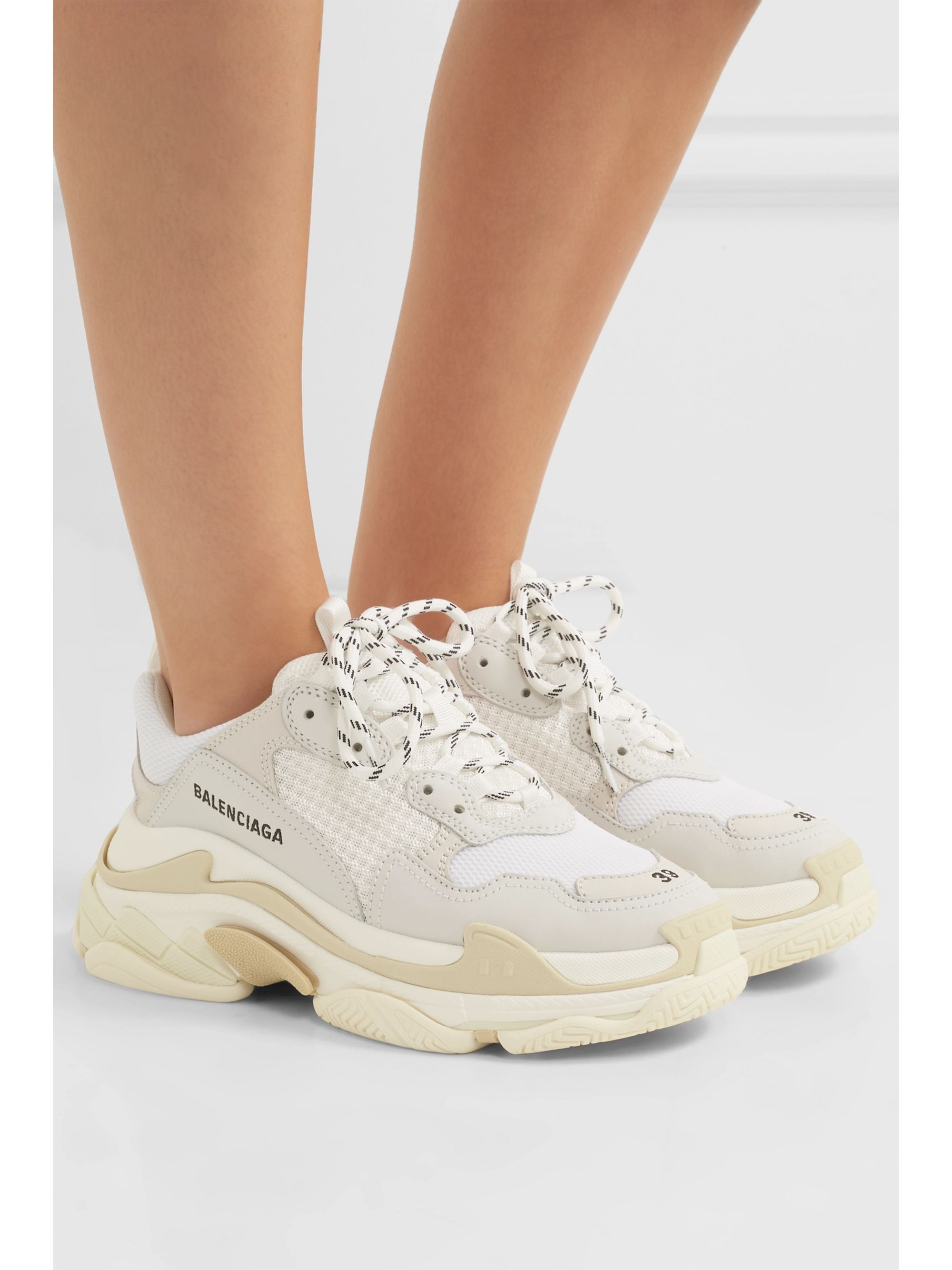 balenciaga crystal triple s