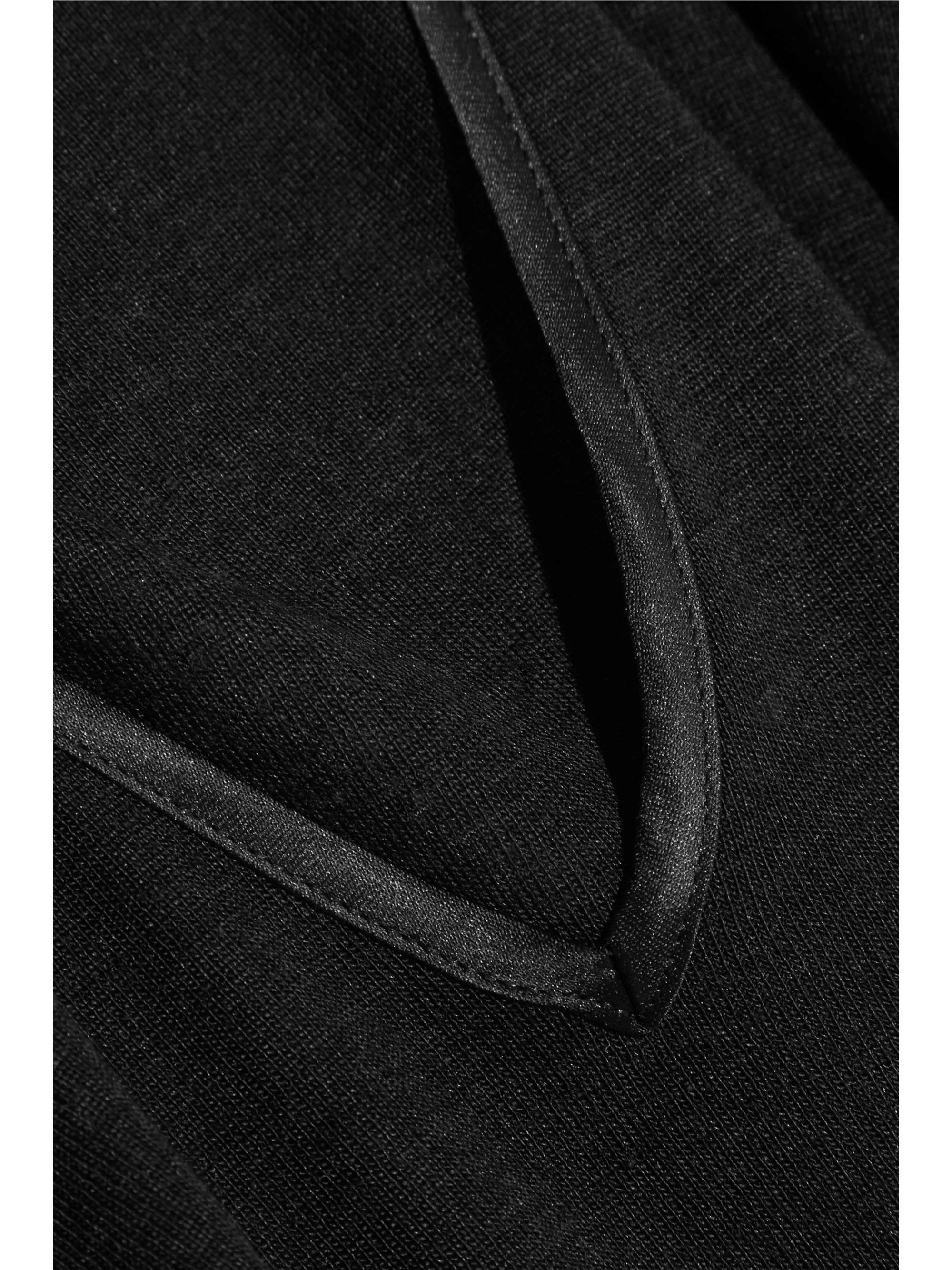 HANRO Merino wool and silk-blend jersey top