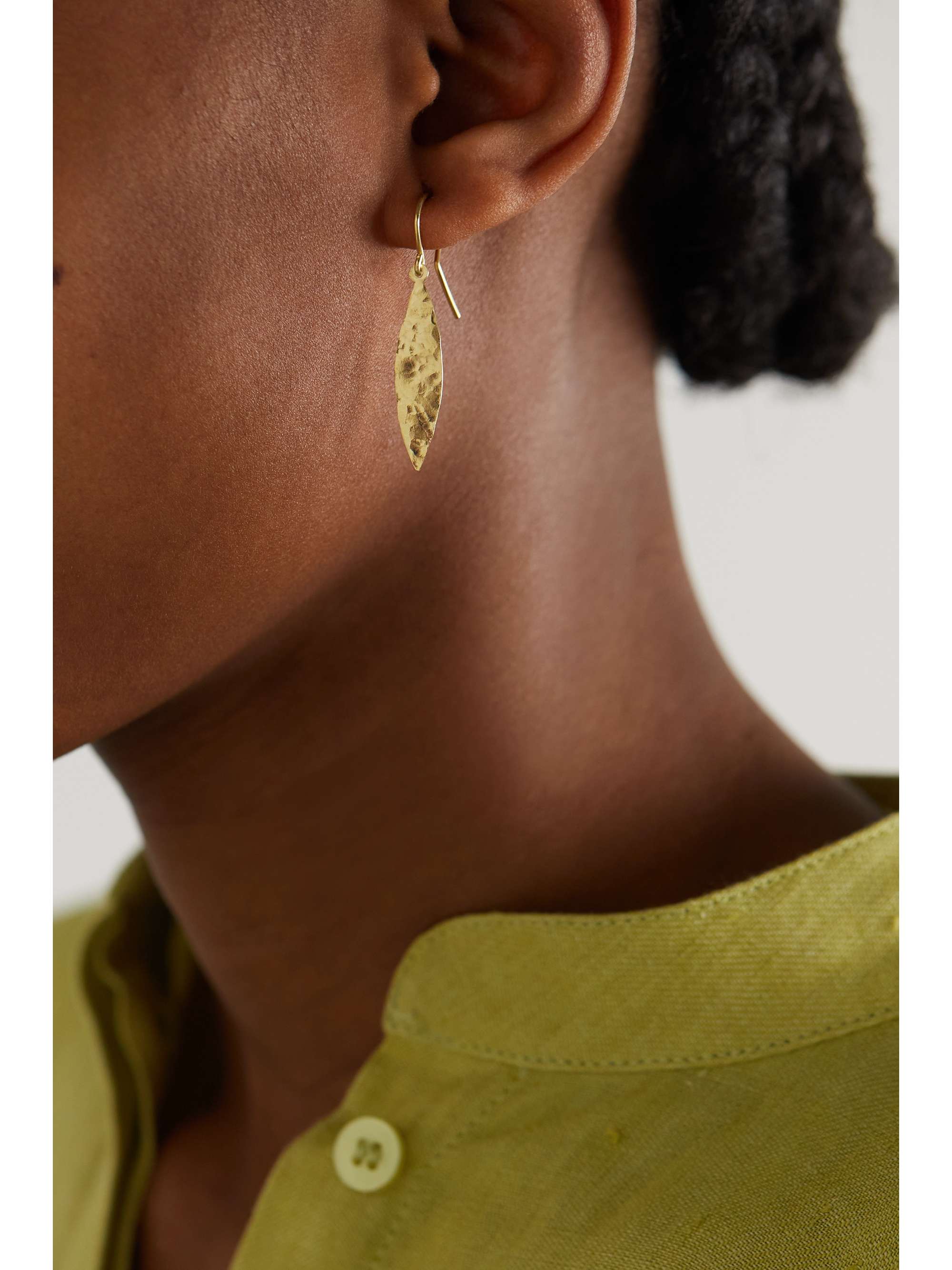 JENNIFER MEYER 18-karat gold earrings