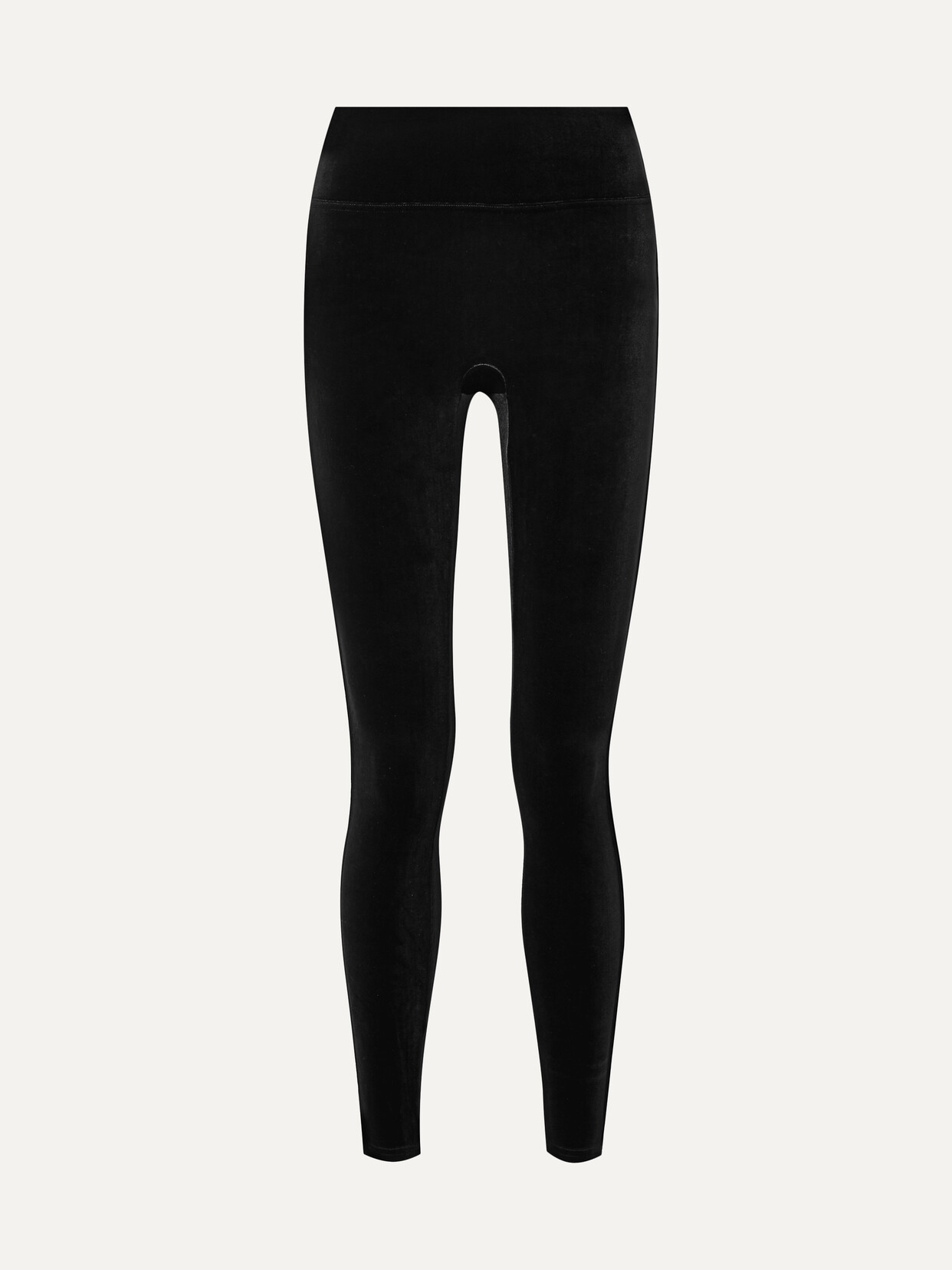 Spanx Women's Cropped Essential Tummy Control Leggings In Very Black ModeSens