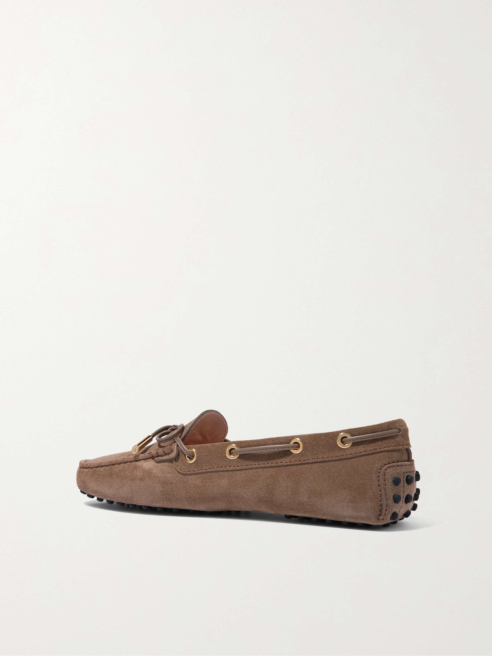 TOD'S Gommino suede loafers