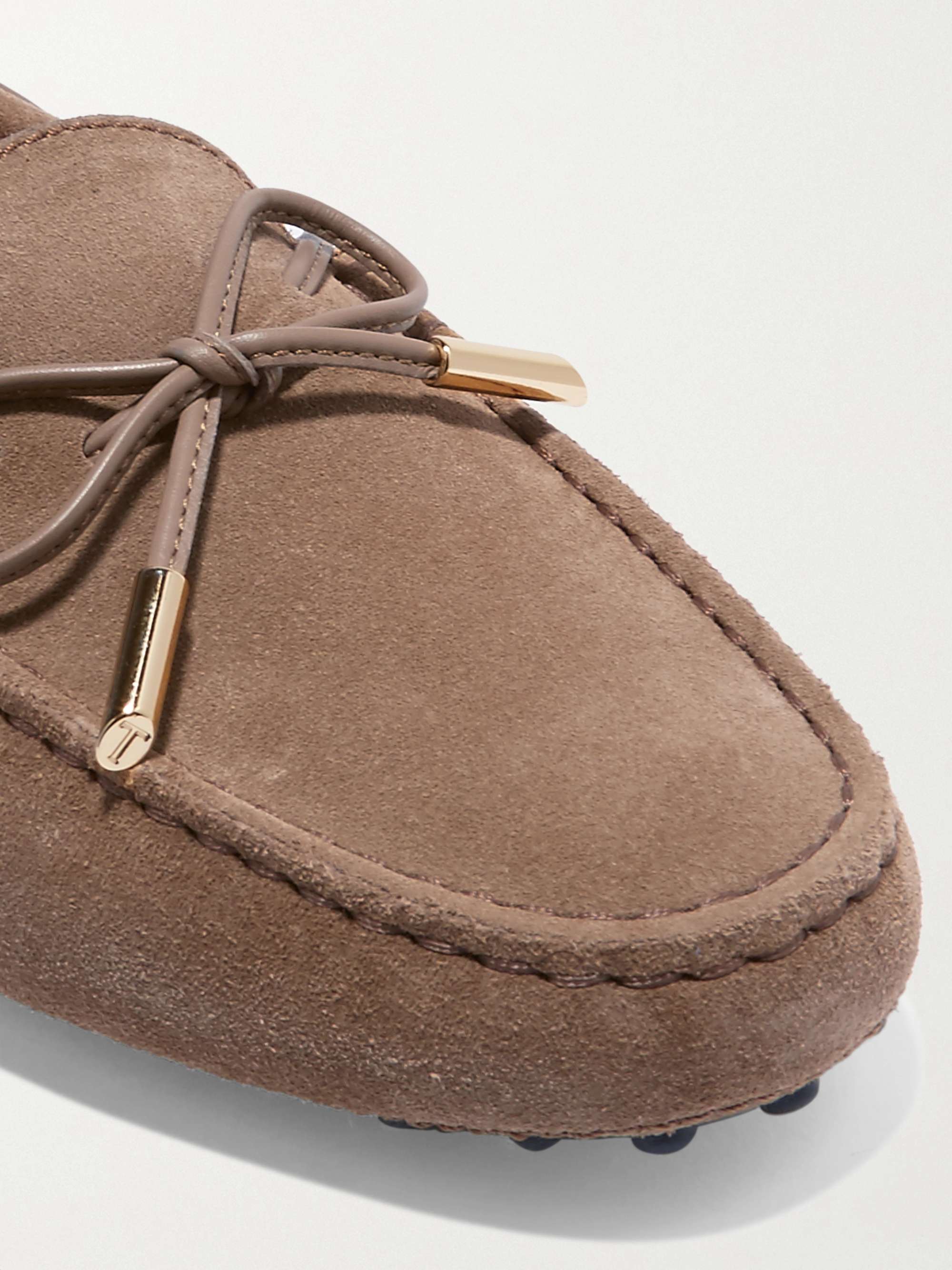 TOD'S Gommino suede loafers