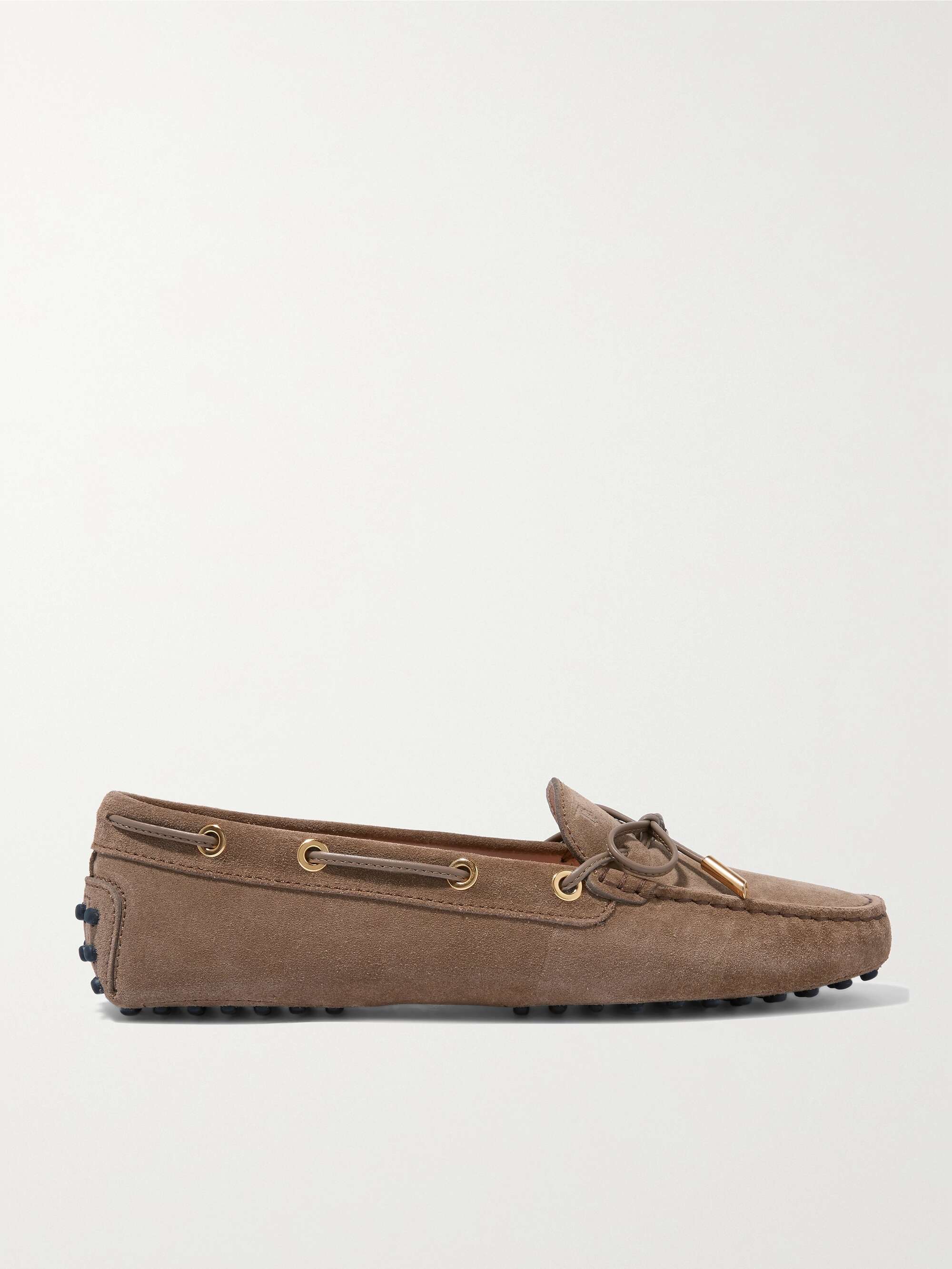 basen Banquet torsdag TOD'S Gommino suede loafers | NET-A-PORTER