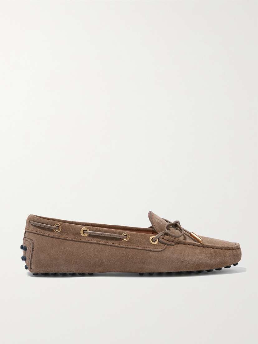 Tod's Gommino Suede Boat Shoes
