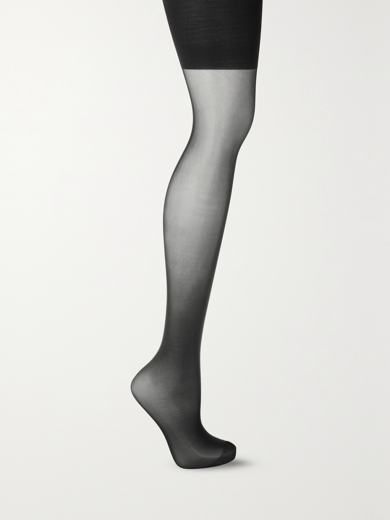 Wolford Individual 10 Denier Control Tights In Black