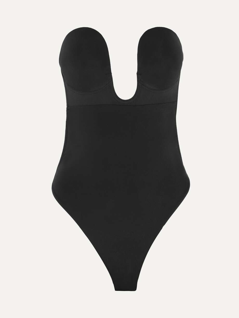 FASHION FORMS UPlunge selfadhesive backless thong bodysuit NETAPORTER