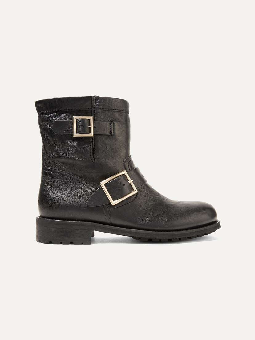 Jimmy Choo Youth Leather Ankle Boots