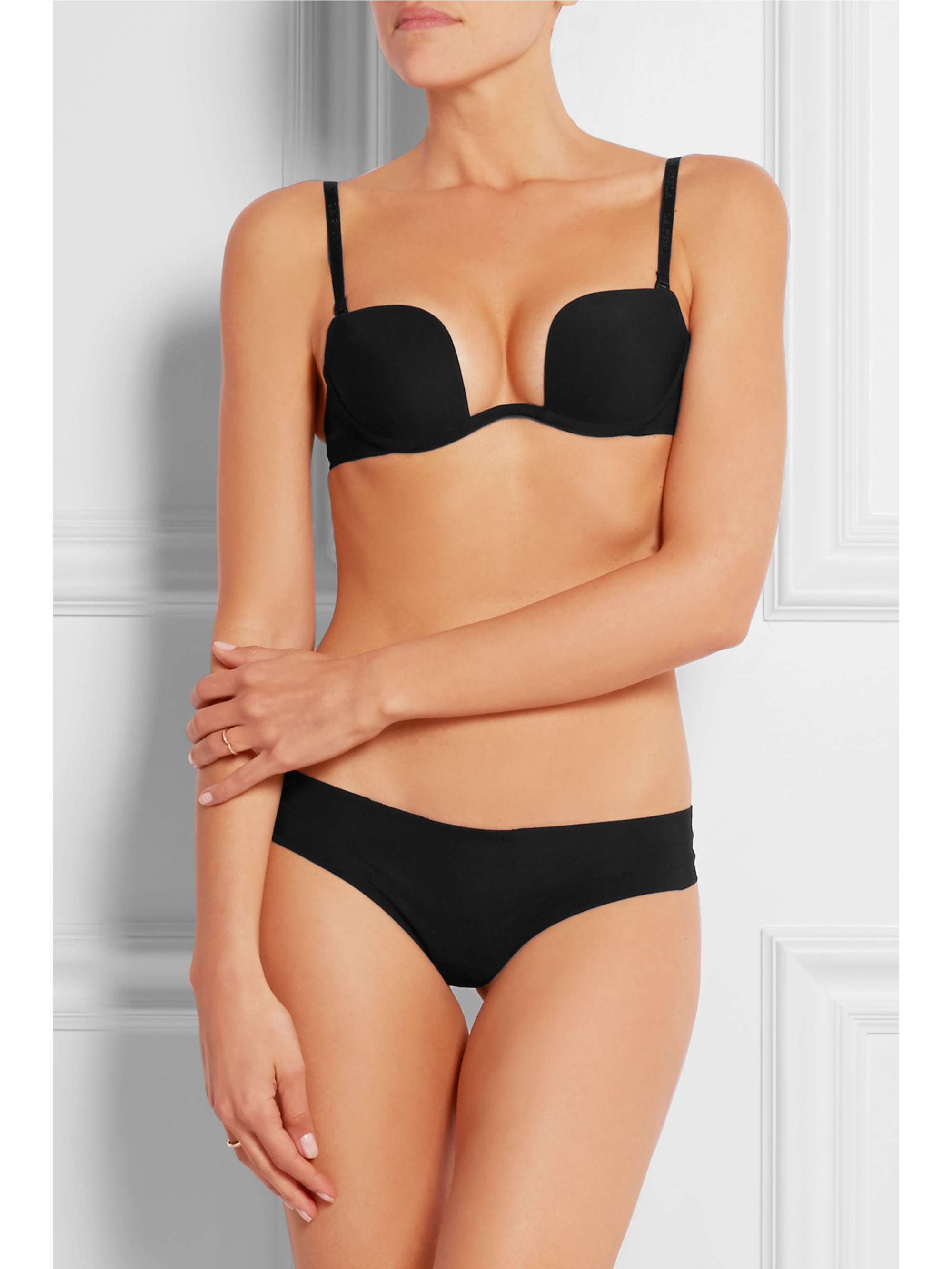 LA PERLA Up Date stretch-jersey thong