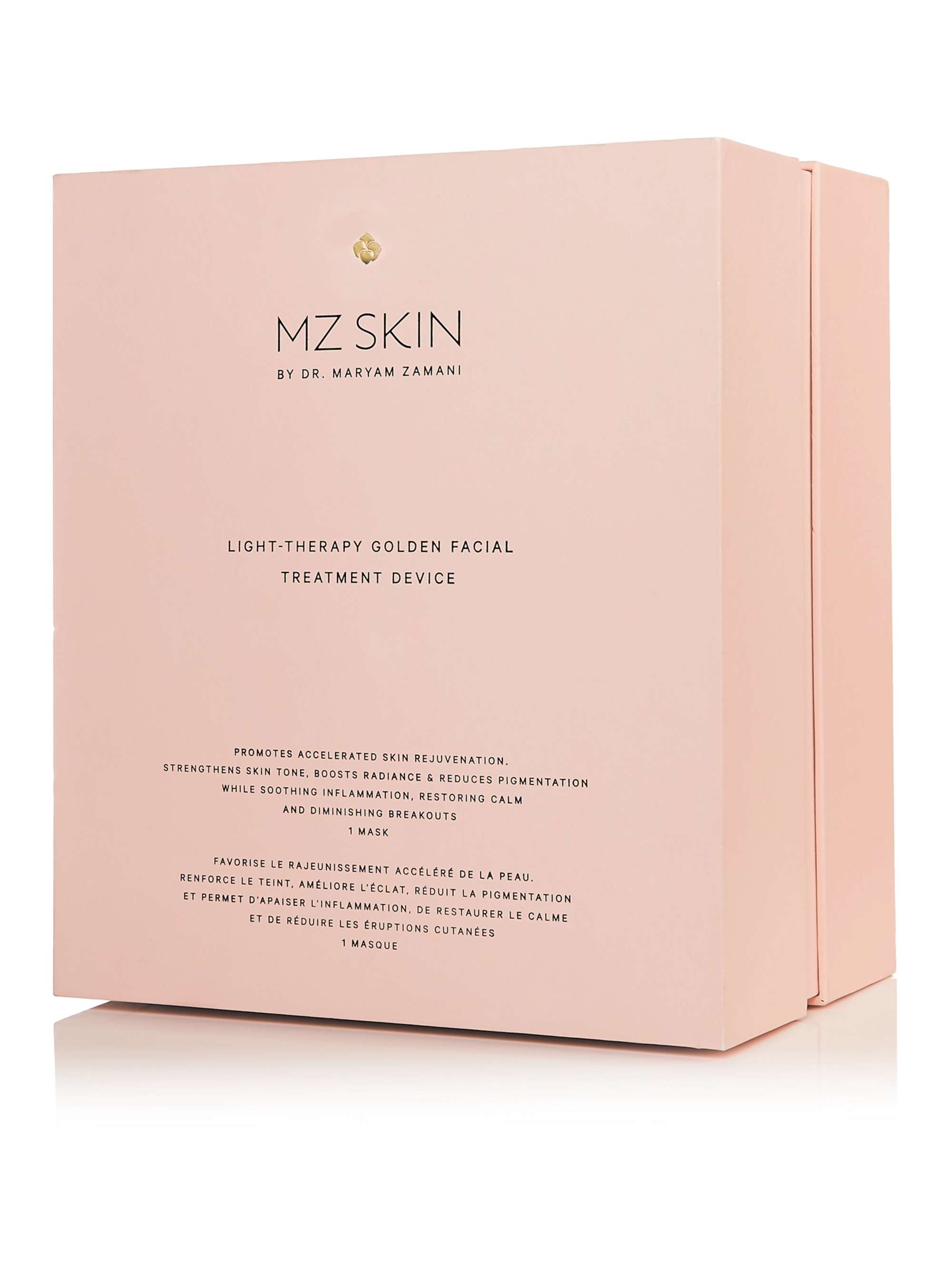 MZ SKIN Light-Therapy Golden Facial Treatment Device