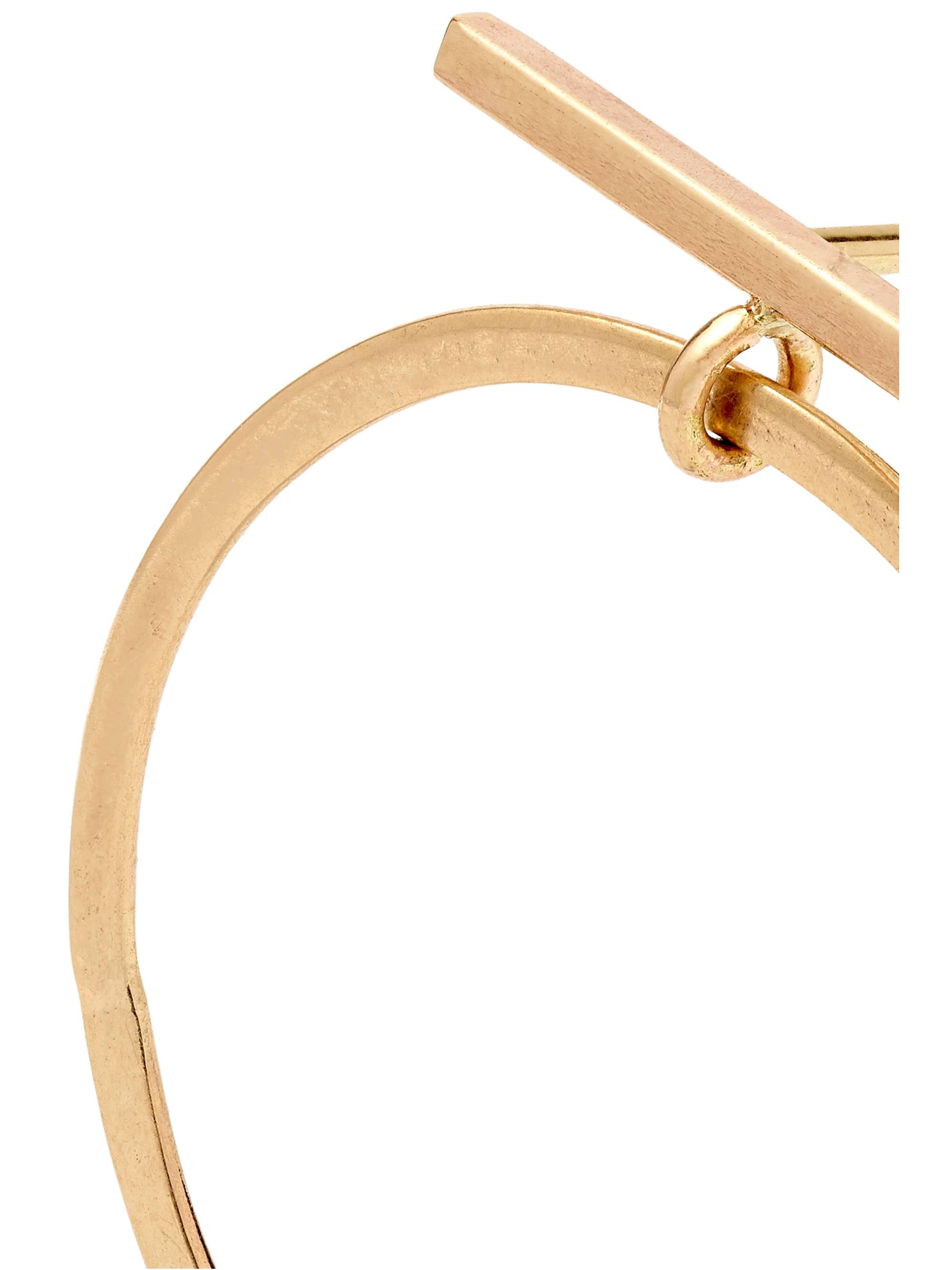MELISSA JOY MANNING + NET SUSTAIN 14-karat gold hoop earrings