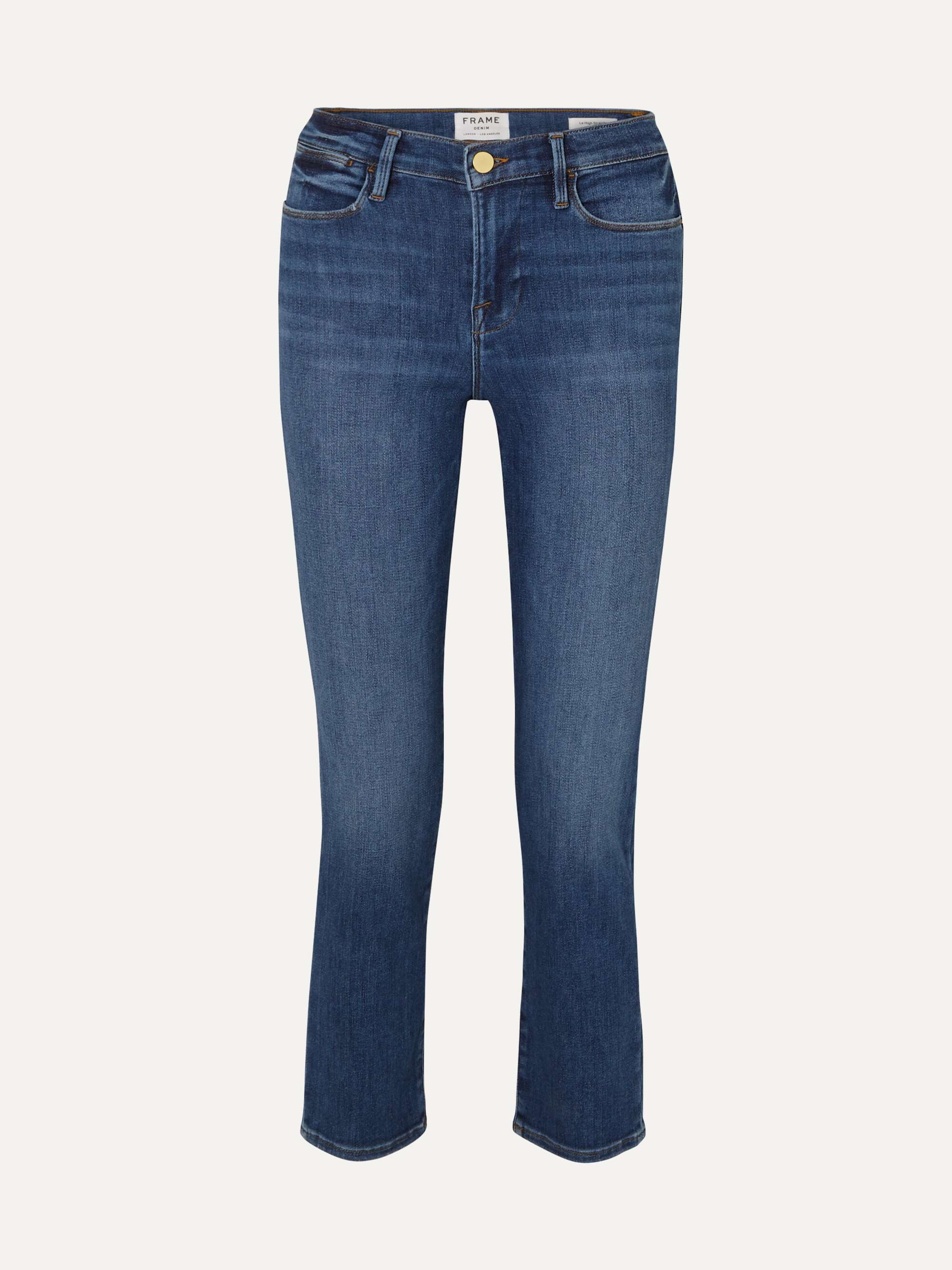 cropped straight-leg jeans | FRAME 