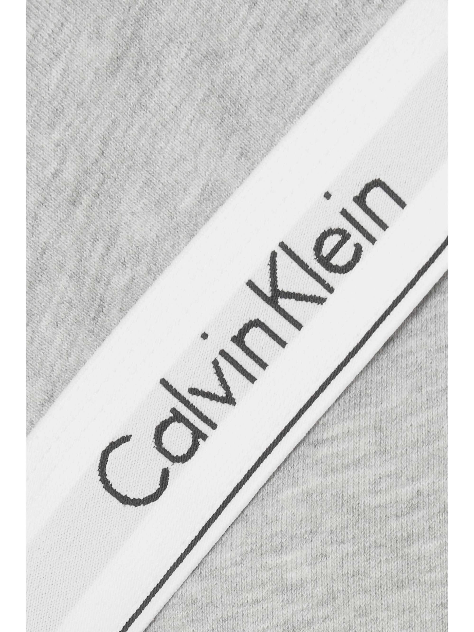 CK ONE Cotton-blend jersey hoodie