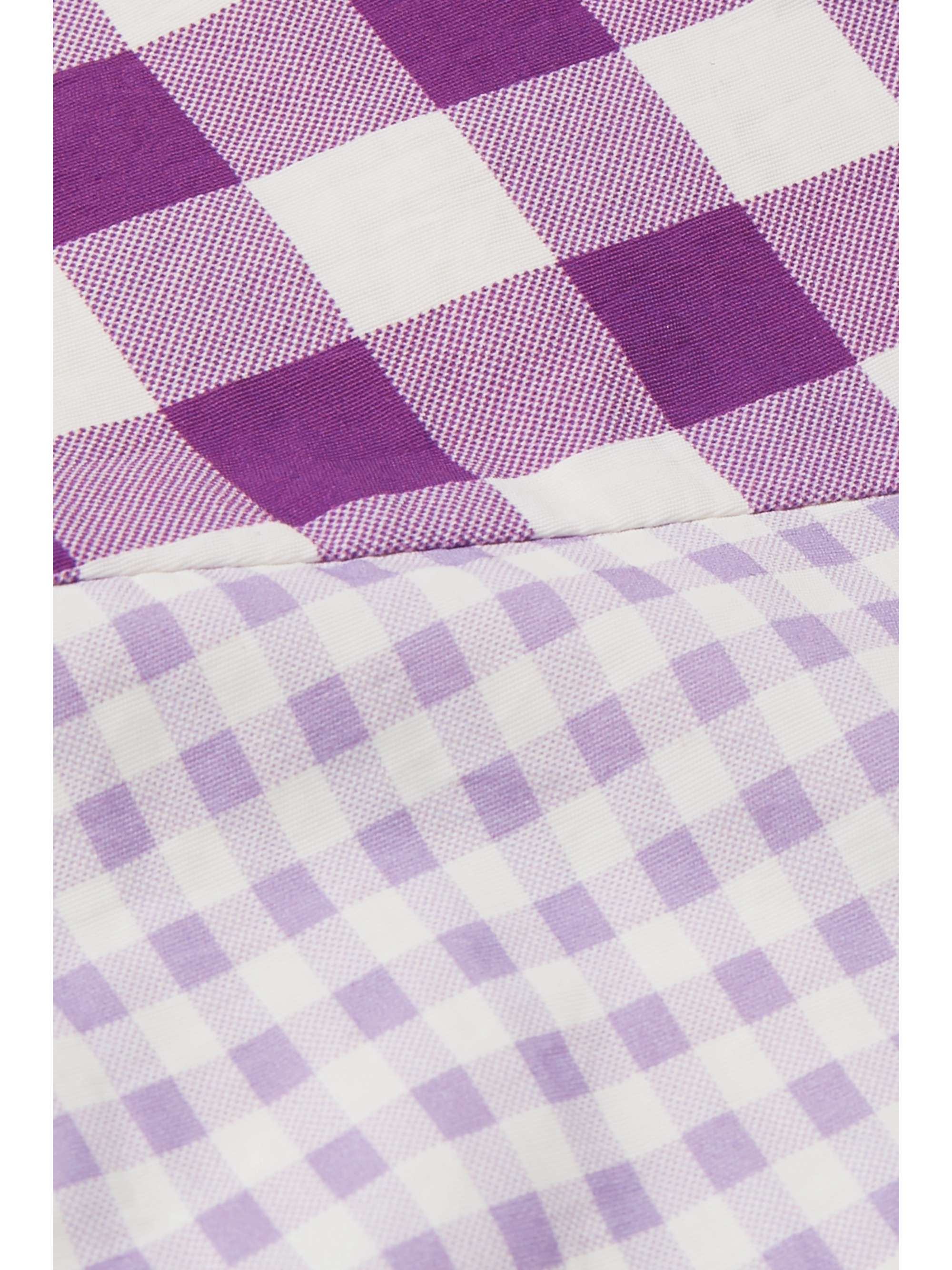 MARYSIA KIDS Bumby Hampton patchwork gingham swim shorts